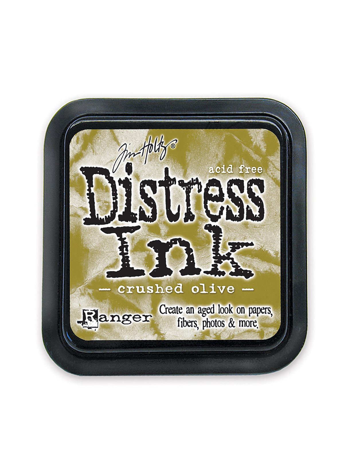 Tim Holtz Distress Ink crushed olive pad