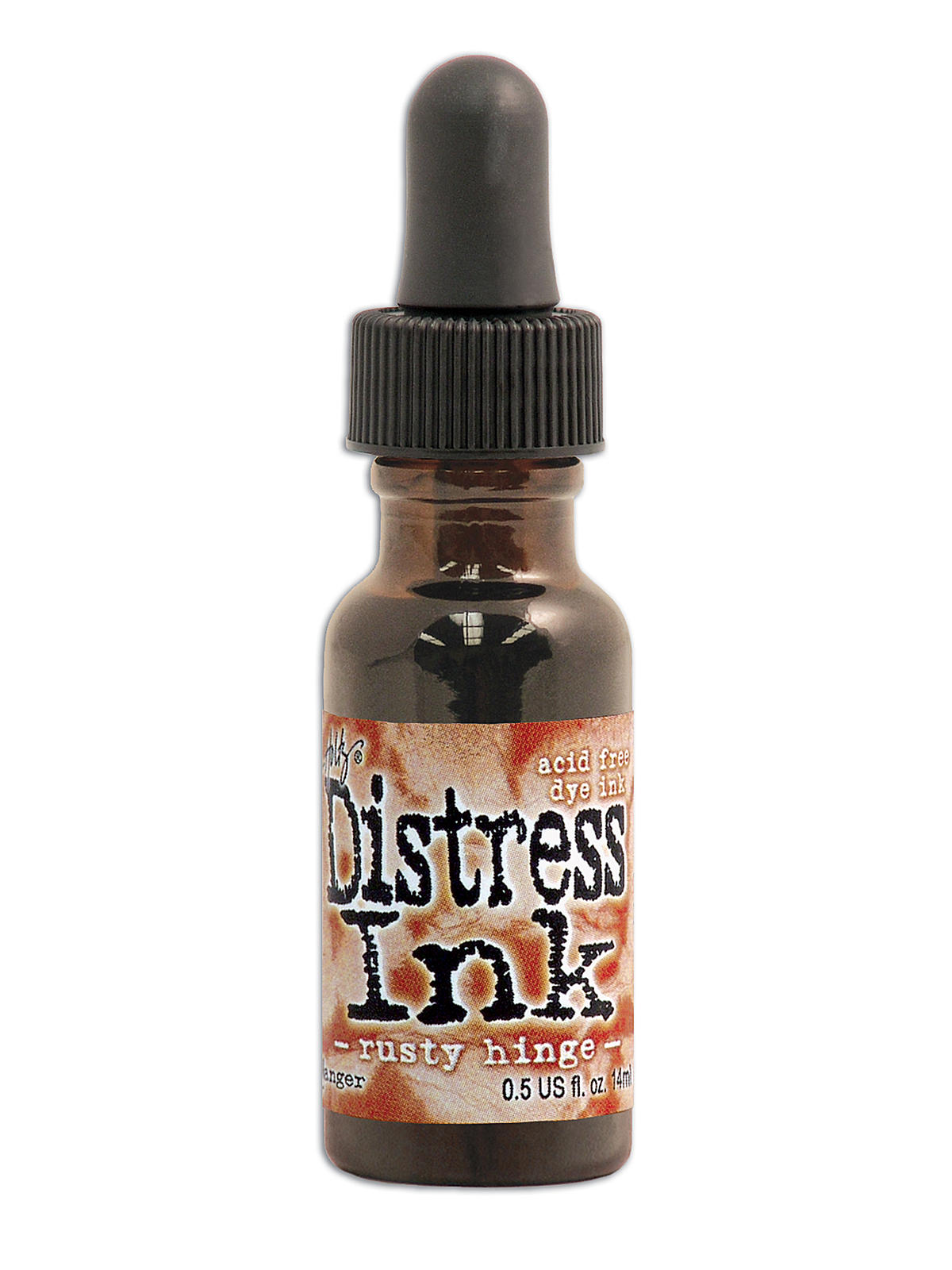 Tim Holtz Distress Ink rusty hinge 0.5 oz. reinker bottle