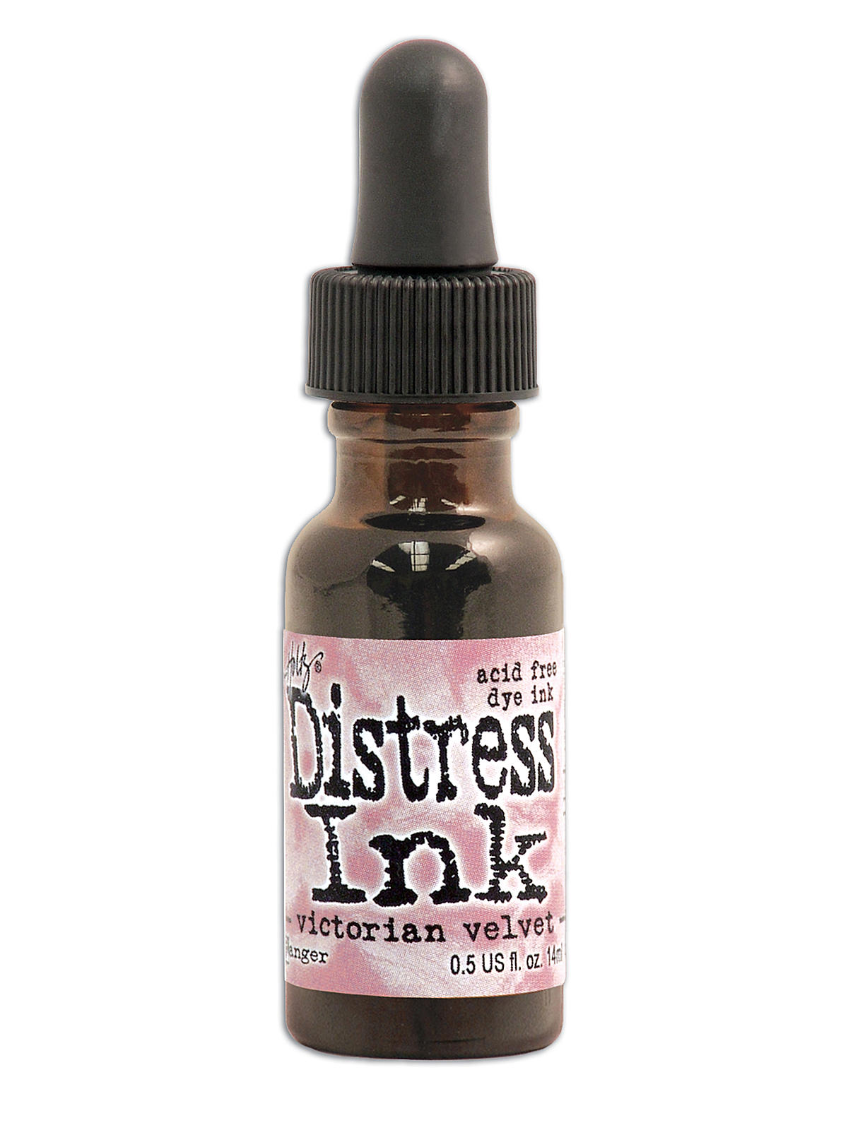 Tim Holtz Distress Ink Victorian velvet 0.5 oz. reinker bottle
