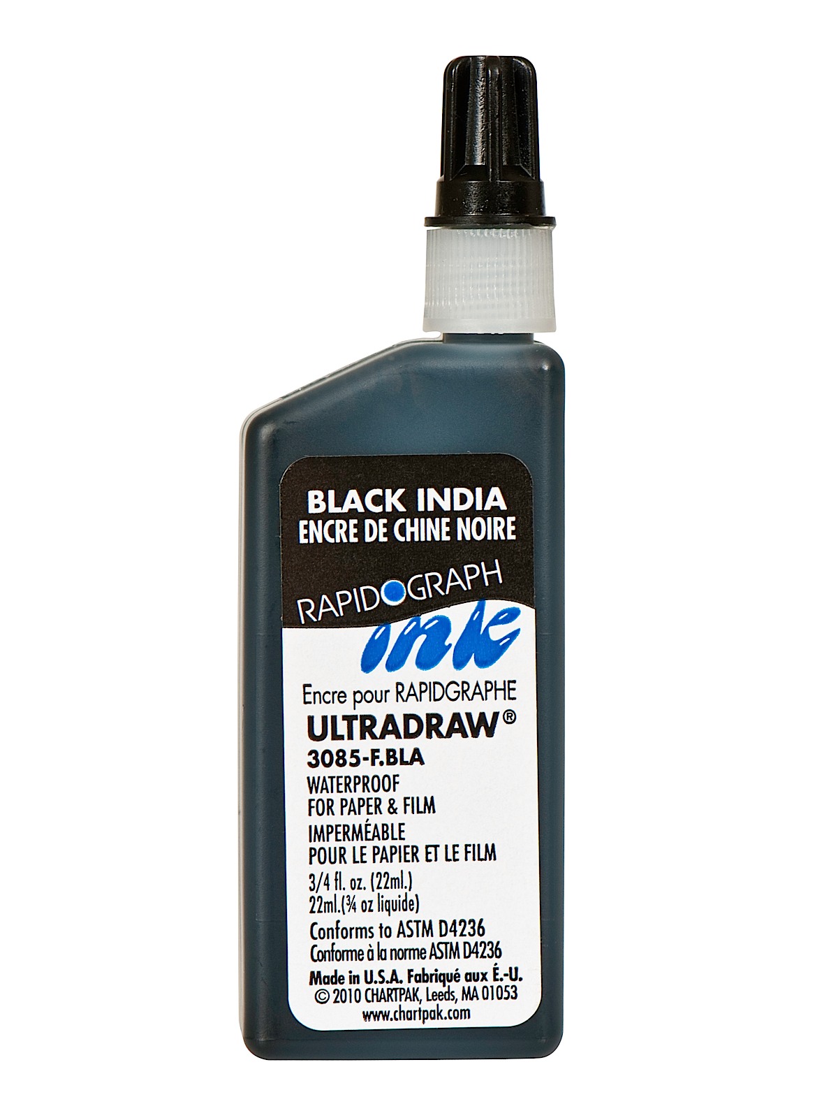 Technical Inks ultradraw ink black 3 4 oz.