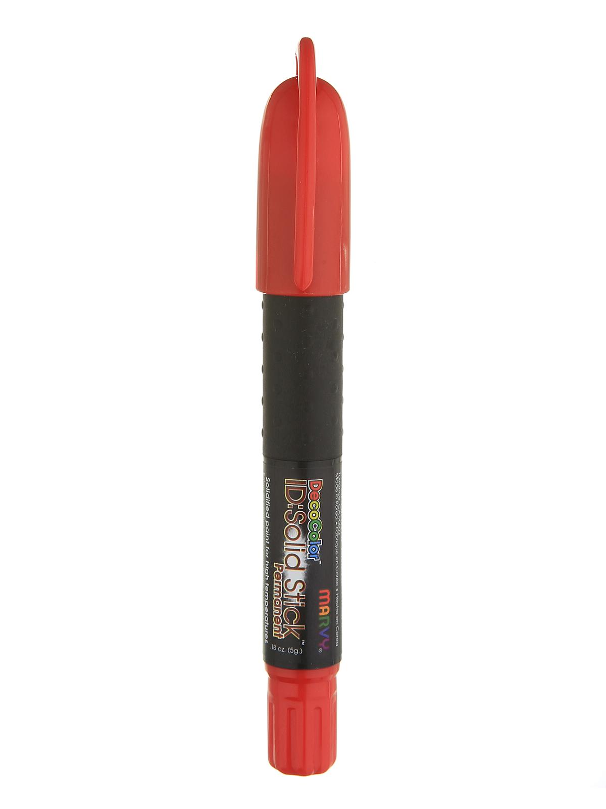 Decocolor Id: Solid Stick Paint Markers Red