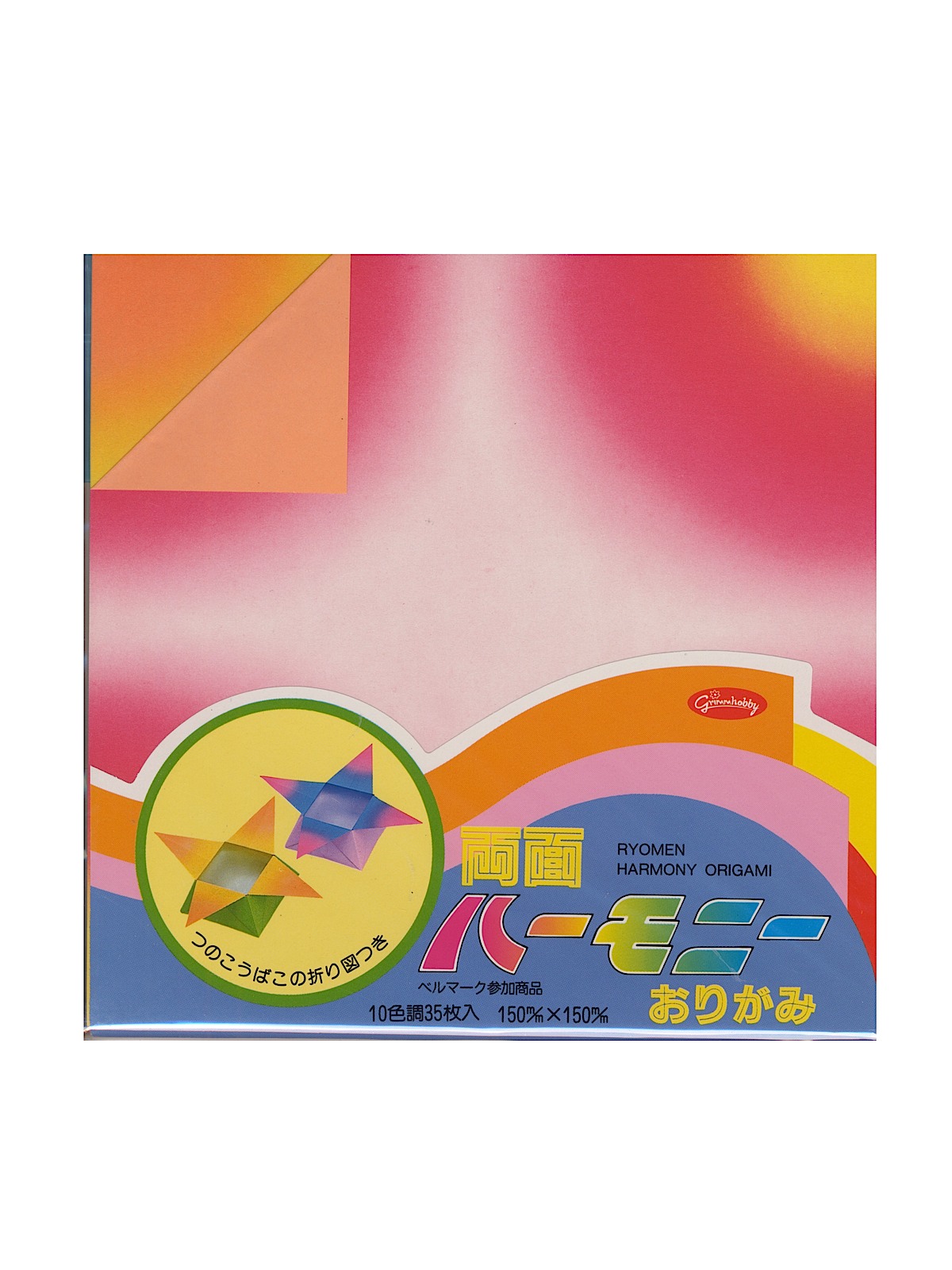 Origami Paper 5 7 8 In. X 5 7 8 In. Double Sided Harmony 35 Sheets