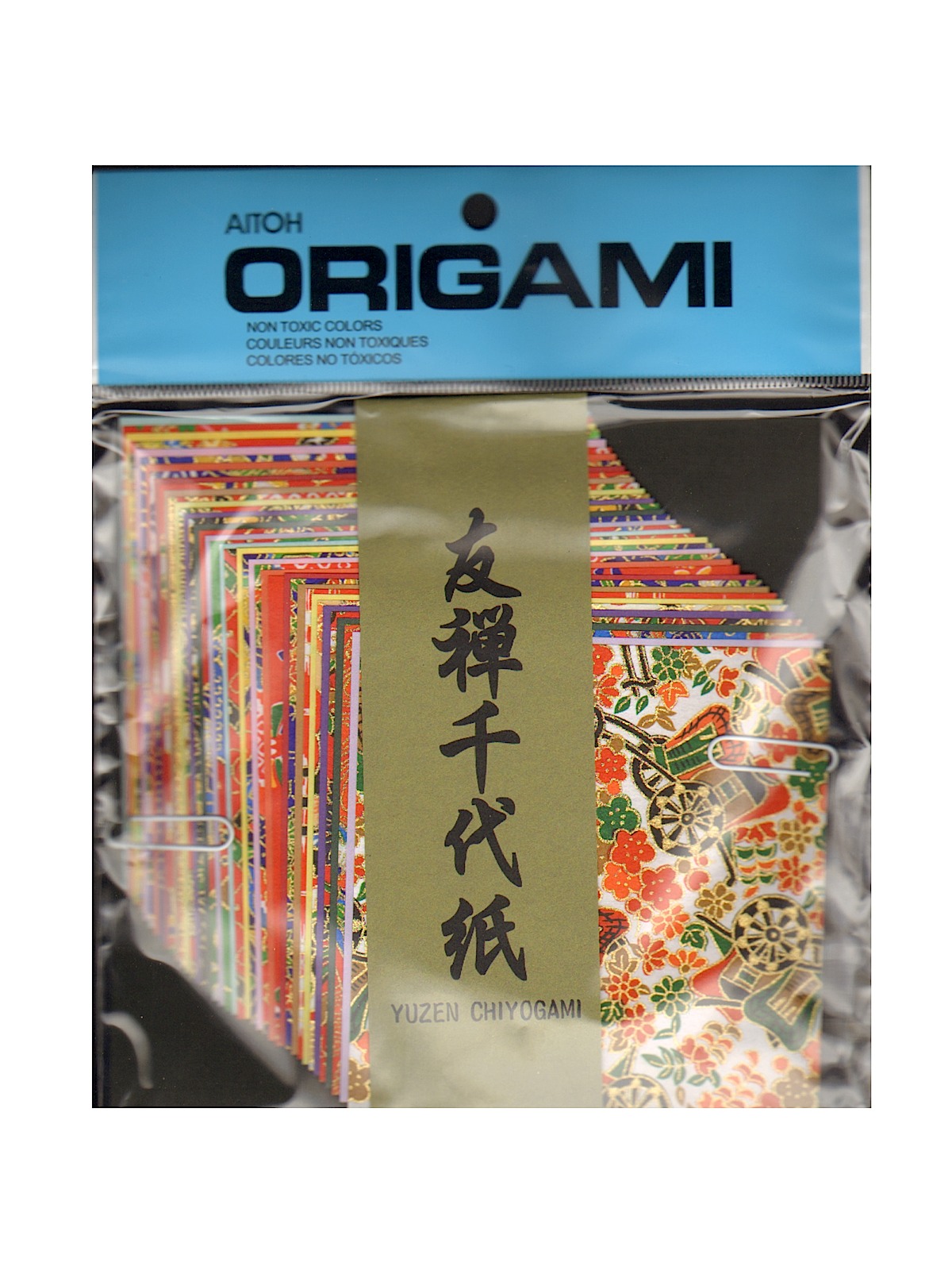 Origami Paper 4 in. x 4 in. yusen chiyogami washi 40 sheets