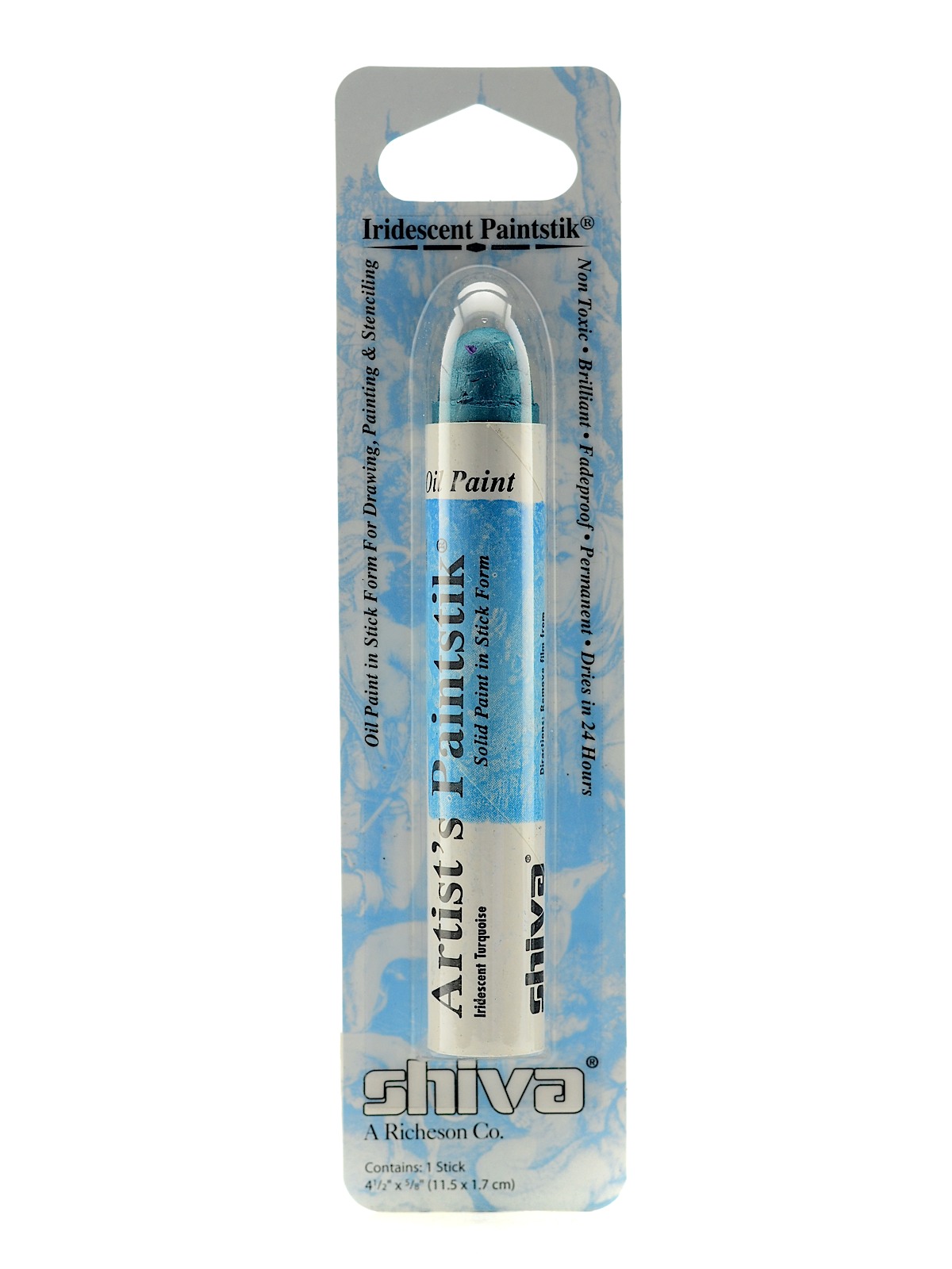 Oilstik Oil Paint turquoise iridescent