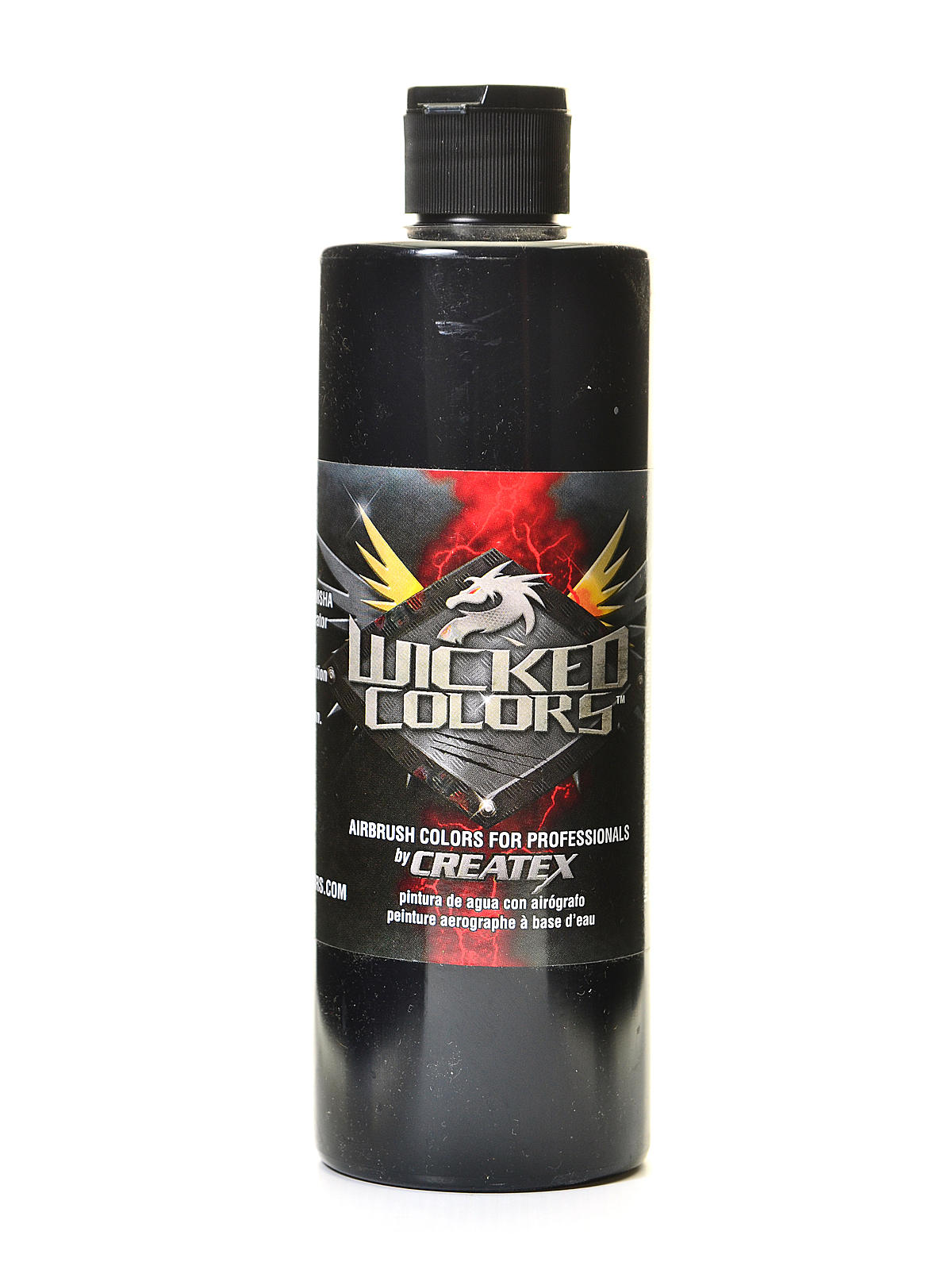 Wicked Colors detail black 16 oz.