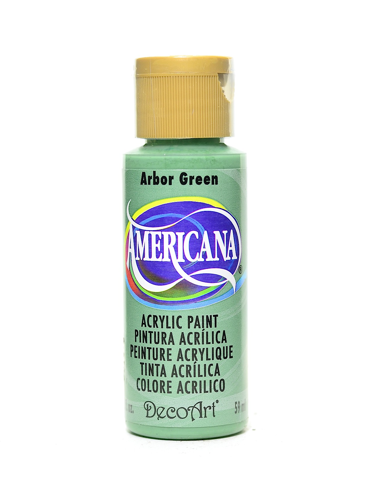 Americana Acrylic Paints Arbor Green 2 Oz.