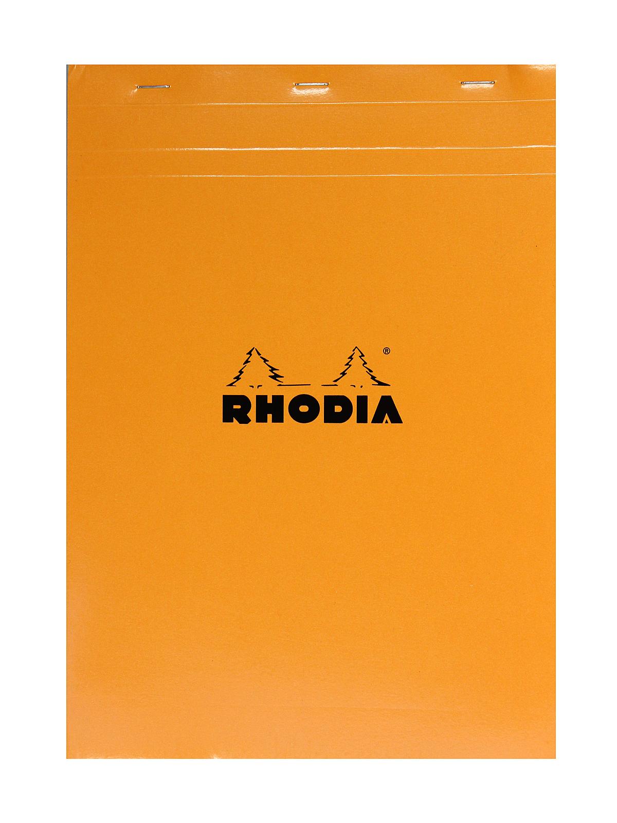 Classic French Paper Pads graph 8 1 4 in. x 11 3 4 in. orange