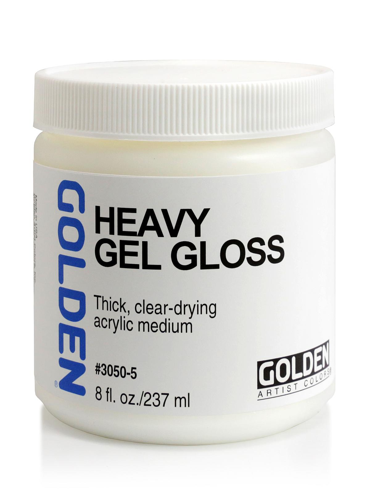 Gel Mediums heavy gloss 8 oz.