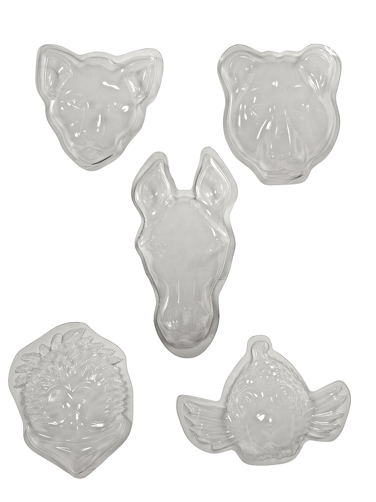 Animal Face Forms Pack Of 5