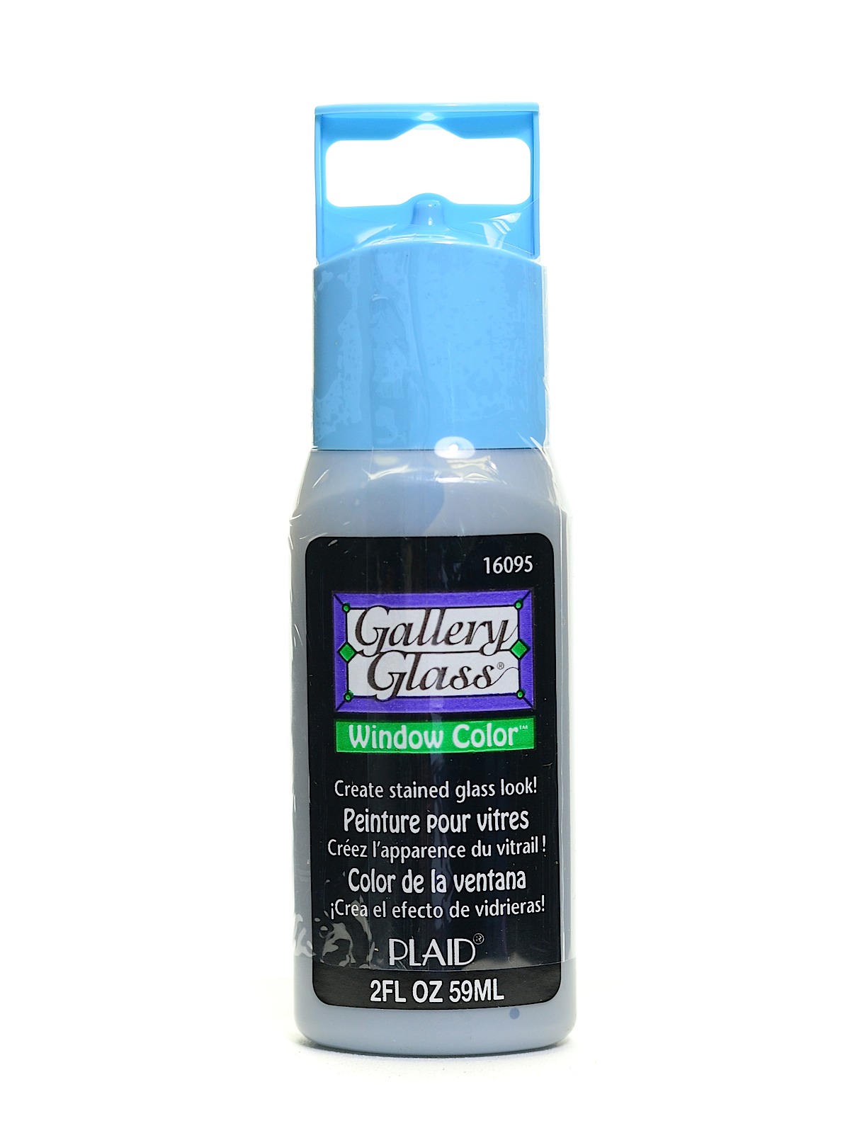 Gallery Glass Window Color black onyx 2 oz.