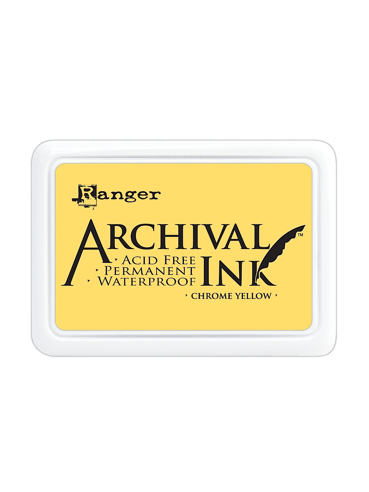 Archival Ink Chrome Yellow 2 1 2 In. X 3 3 4 In. Pad