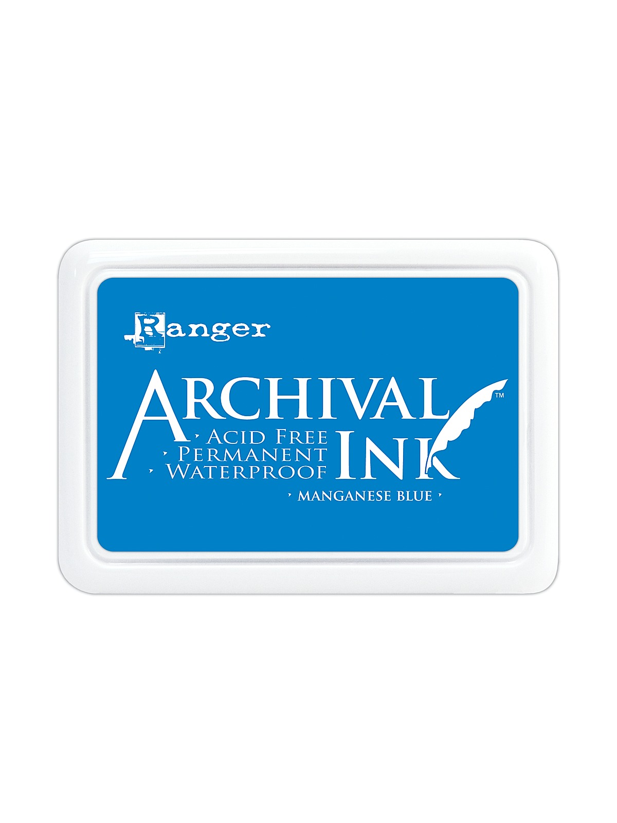 Archival Ink Manganese Blue 2 1 2 In. X 3 3 4 In. Pad