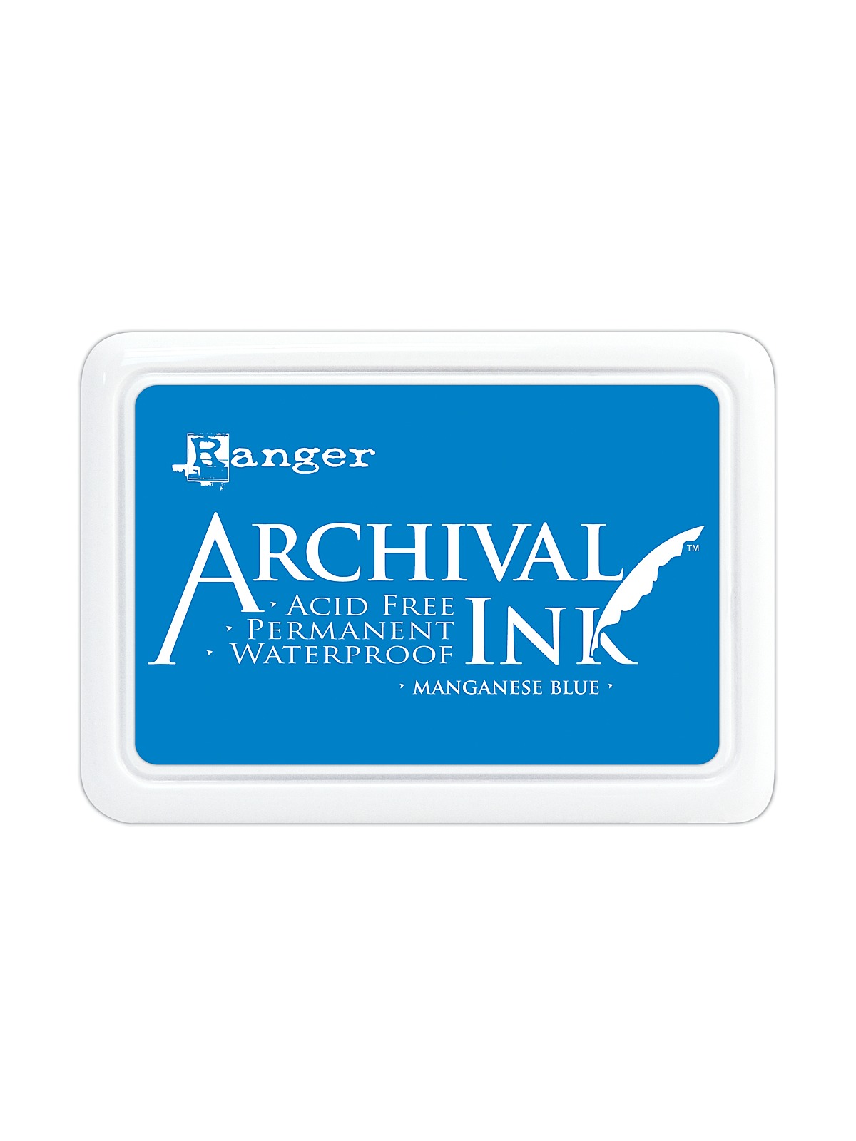 Archival Ink manganese blue 2 1 2 in. x 3 3 4 in. pad