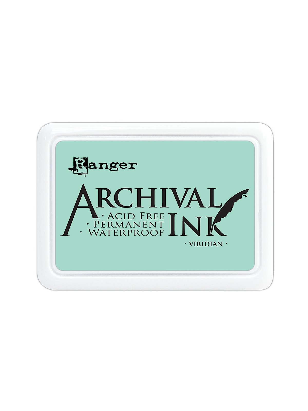 Archival Ink viridian 2 1 2 in. x 3 3 4 in. pad