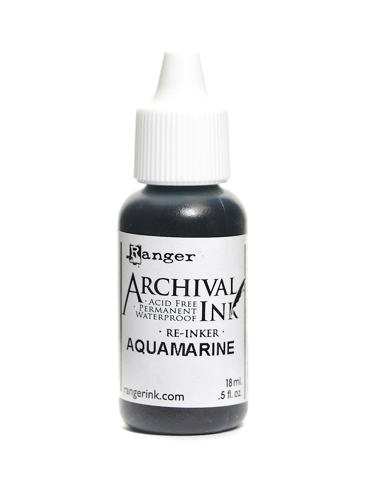 Archival Ink aquamarine 0.5 oz. re-inker bottle