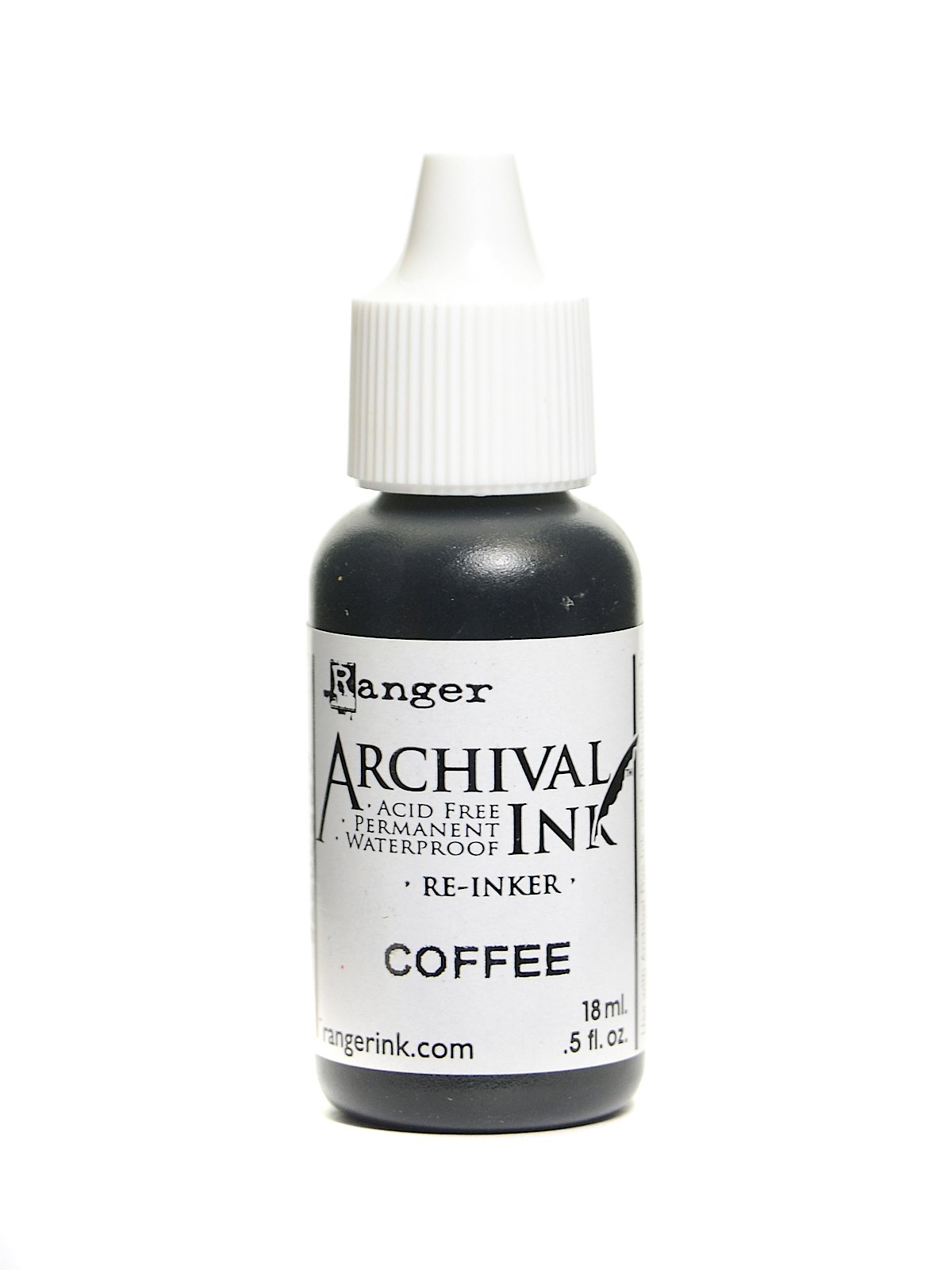 Archival Ink Coffee 0.5 Oz. Re-inker Bottle