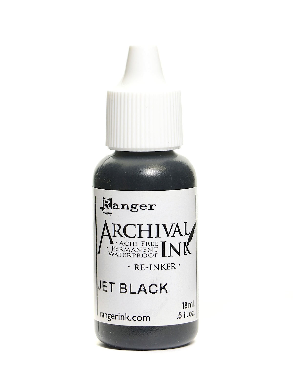 Archival Ink jet black 0.5 oz. re-inker bottle