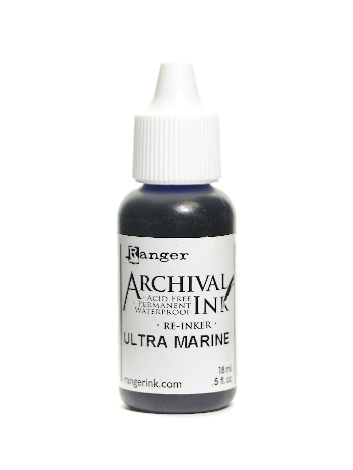 Archival Ink French ultramarine 0.5 oz. re-inker bottle