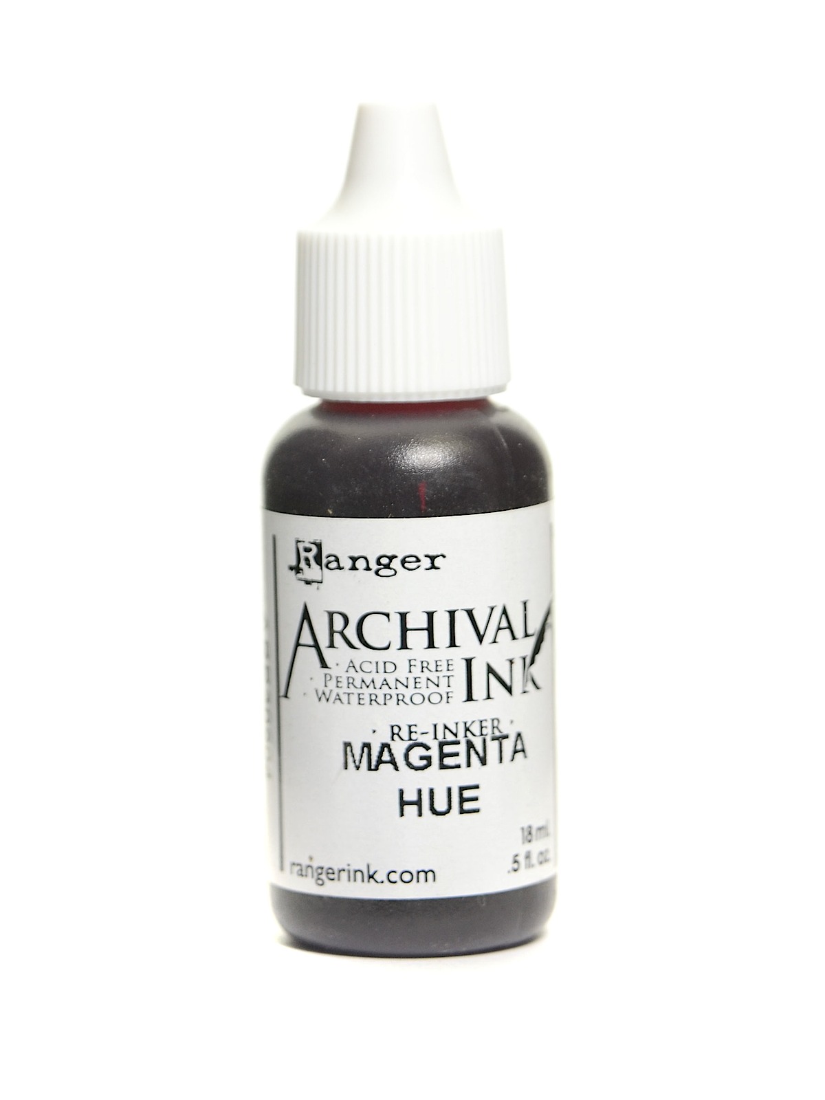Archival Ink magenta hue 0.5 oz. re-inker bottle