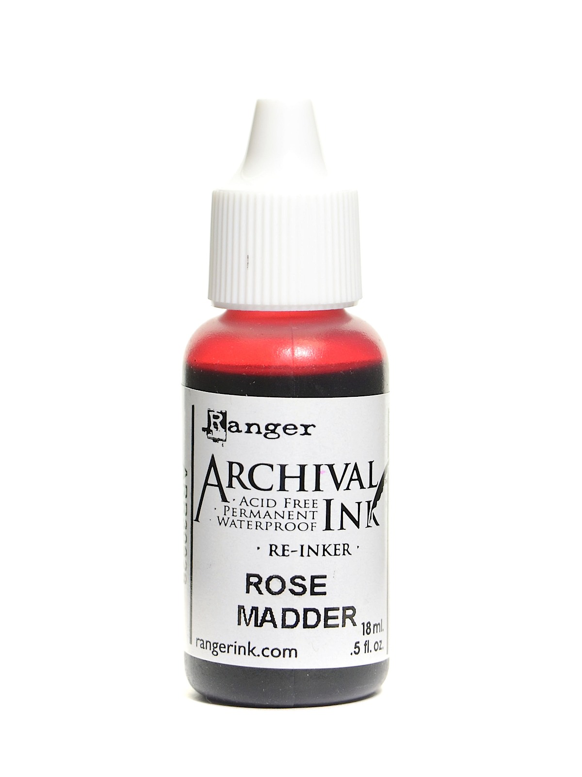 Archival Ink rose madder 0.5 oz. re-inker bottle