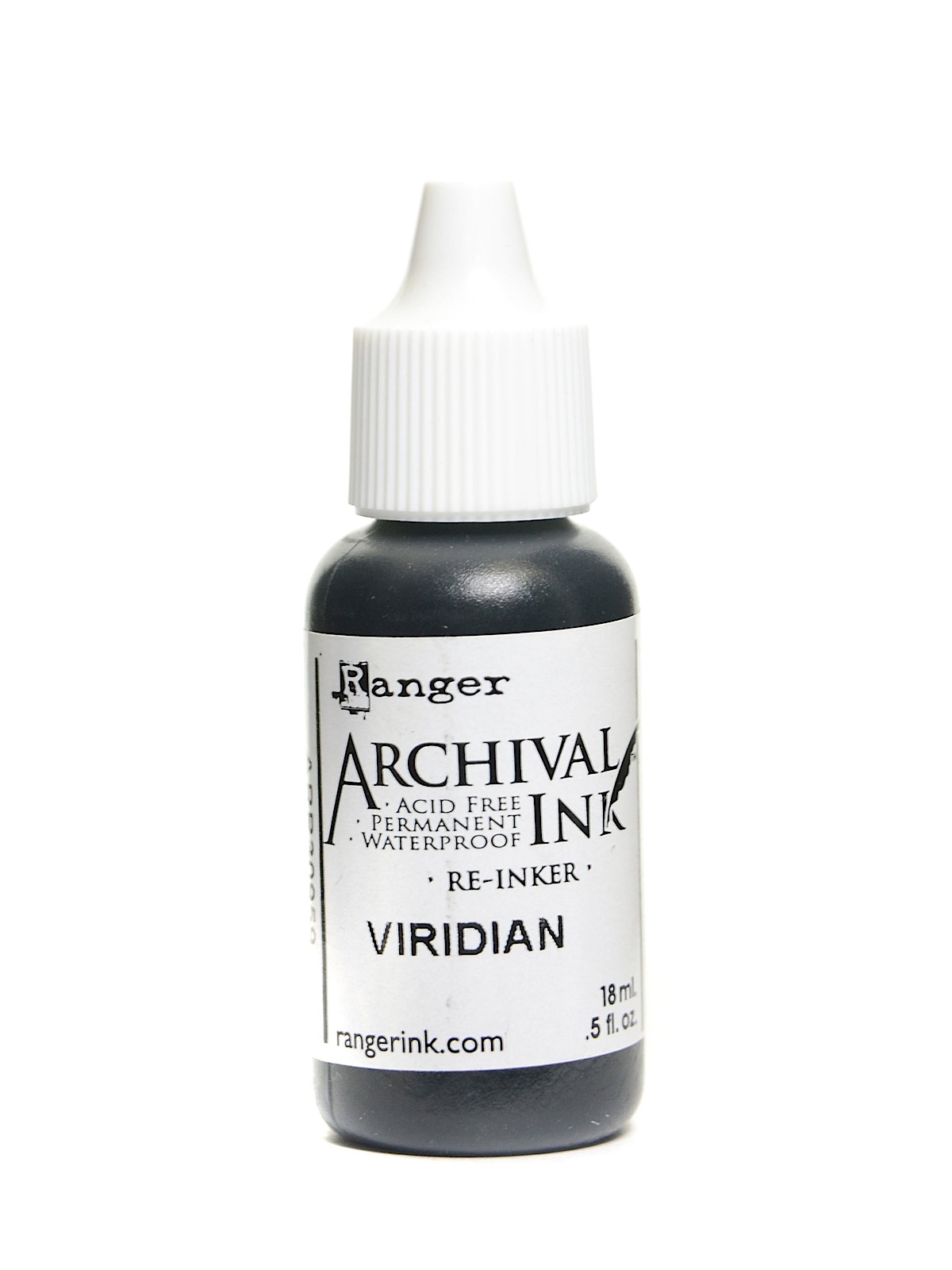 Archival Ink Viridian 0.5 Oz. Re-inker Bottle