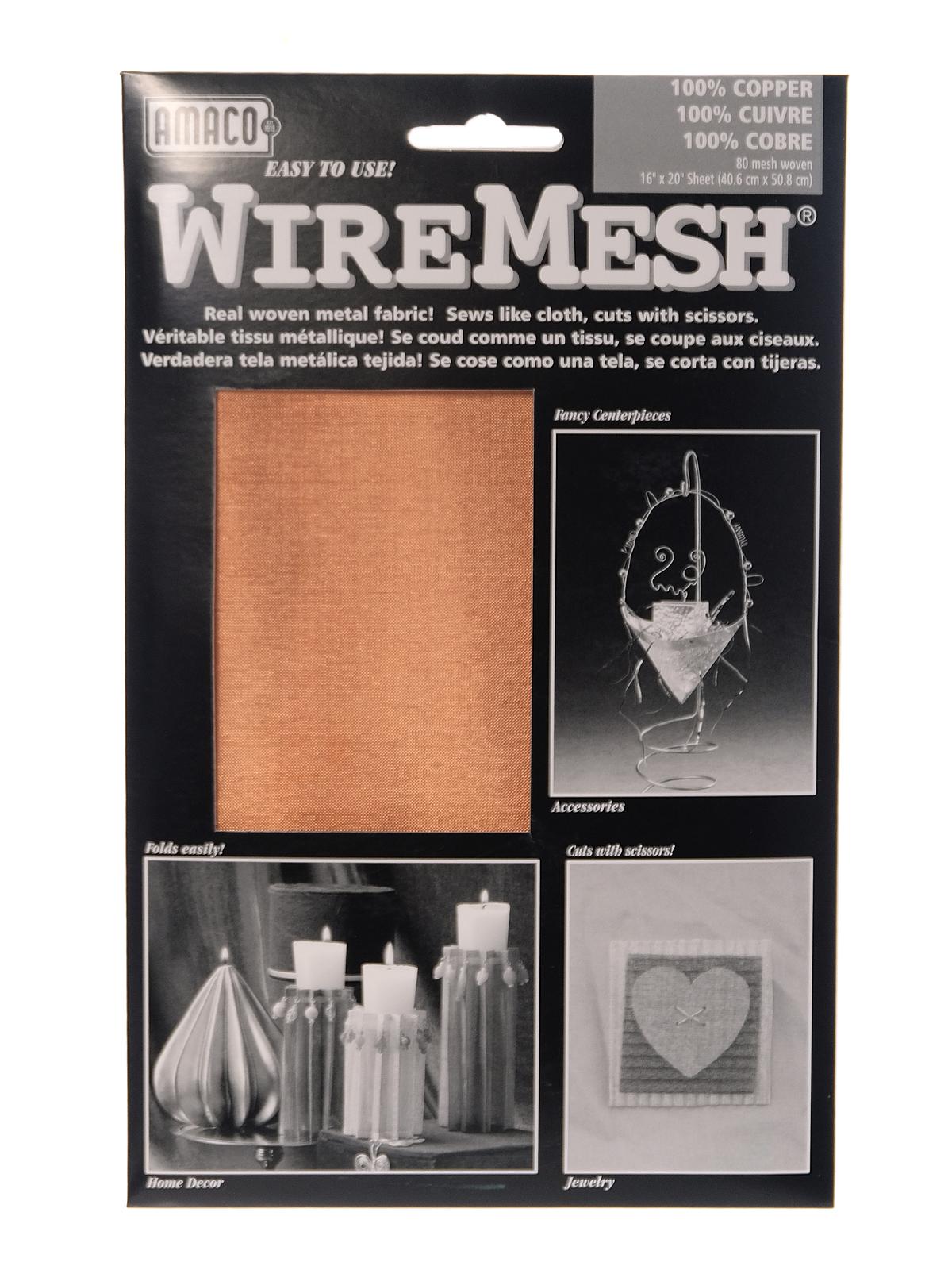 Wiremesh Woven Fabric Copper