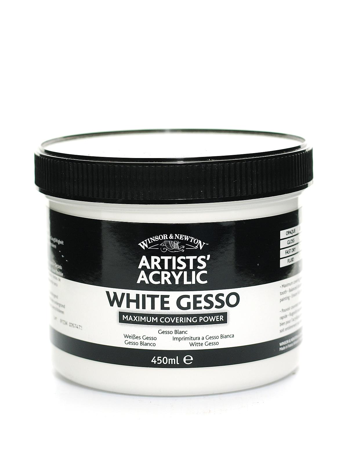 Artists' Acrylic Gesso white 450 ml