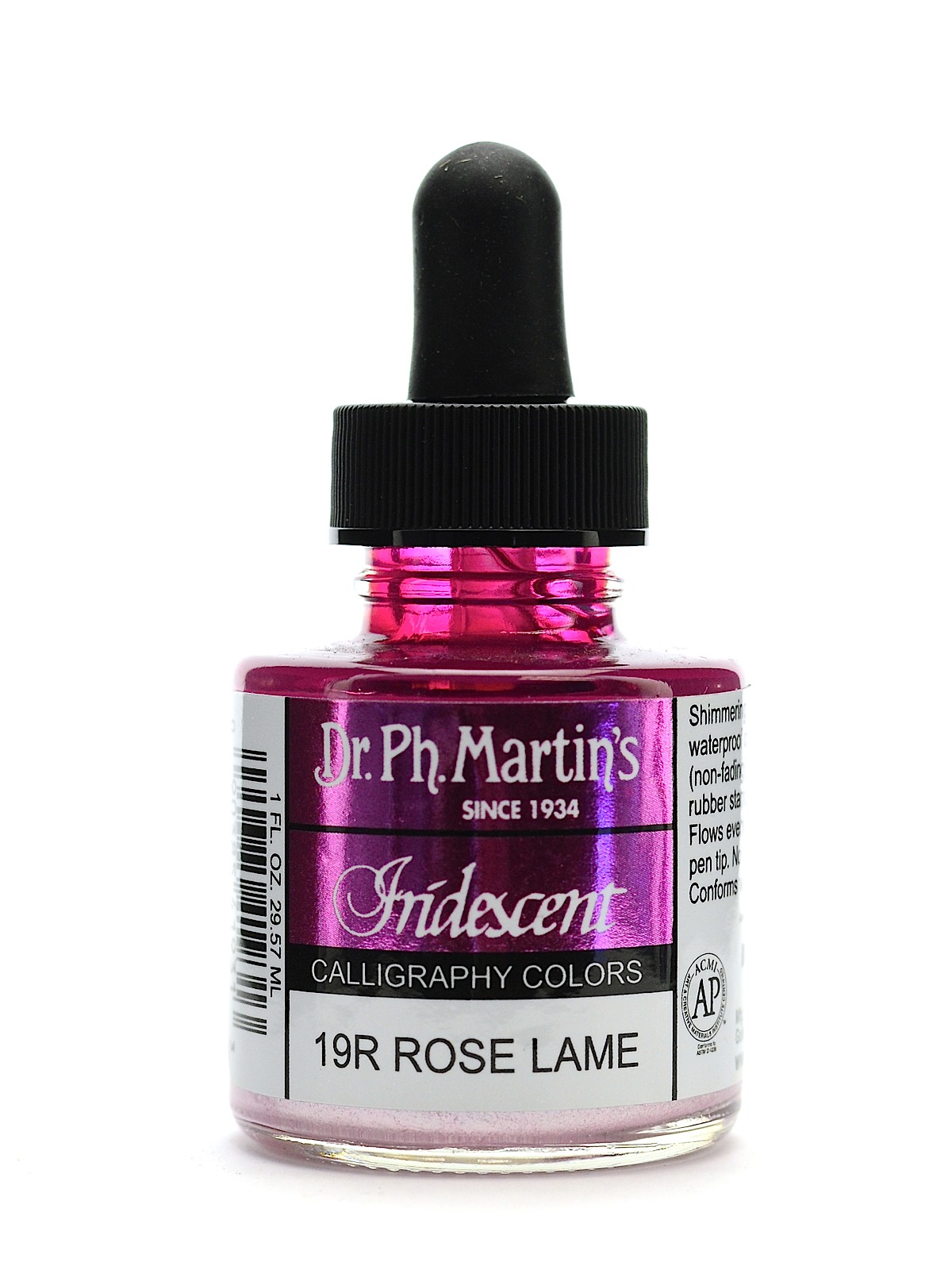 Iridescent Calligraphy Colors 1 Oz. Rose Lame