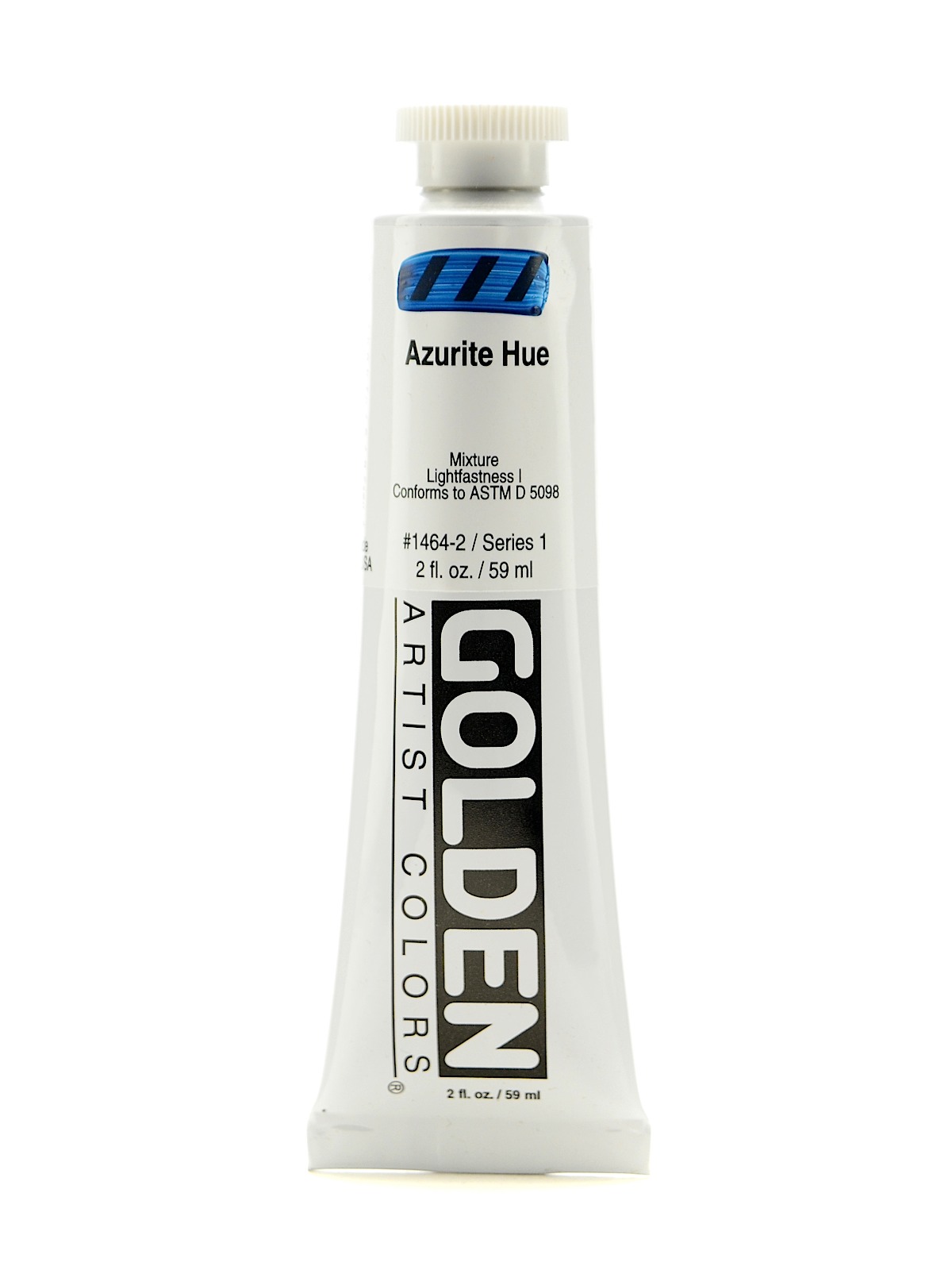 Heavy Body Acrylics historical azurite hue 2 oz.