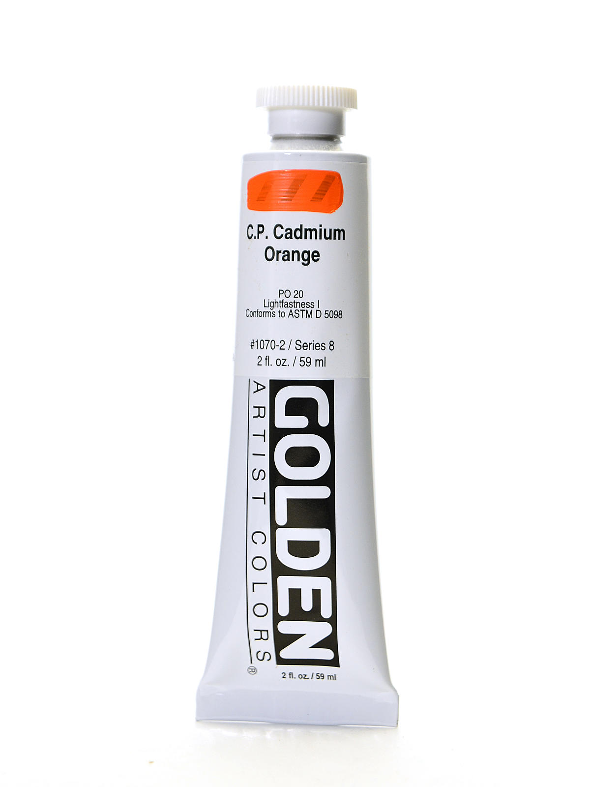 Heavy Body Acrylics cadmium orange (CP) 2 oz.