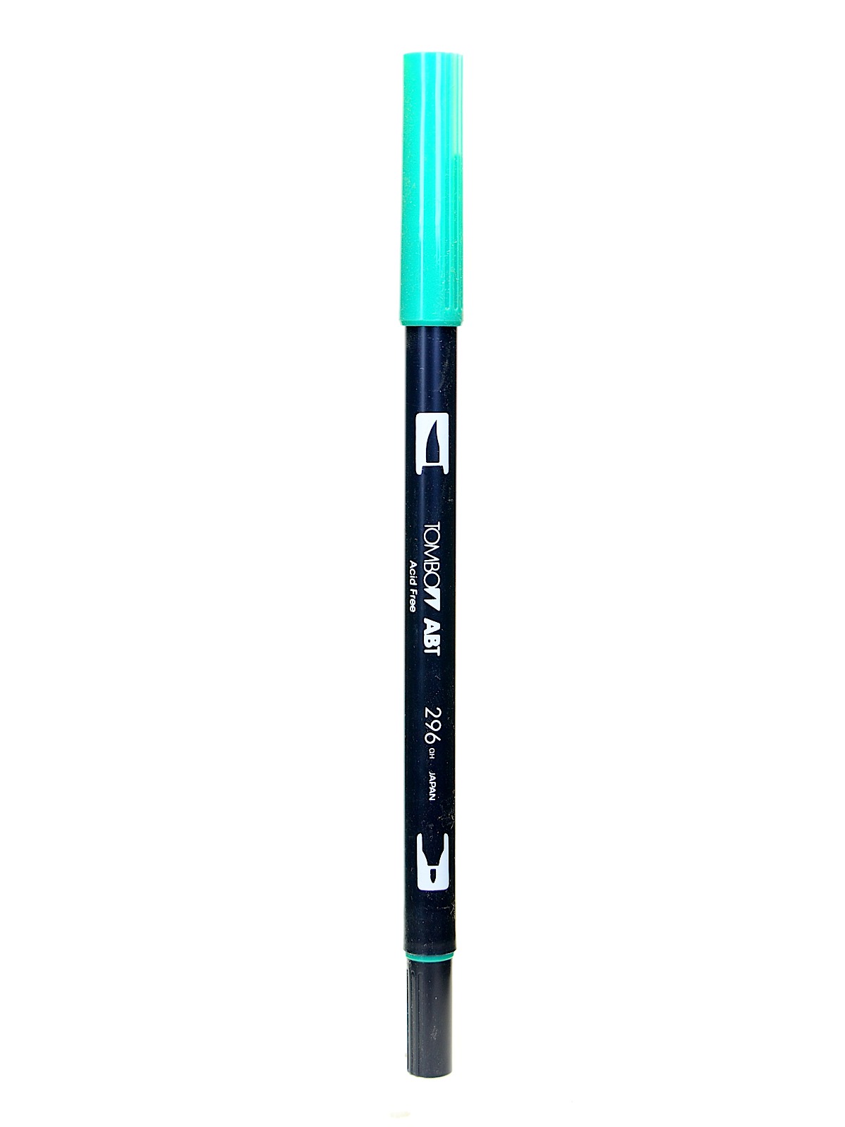 Dual End Brush Pen Green 296