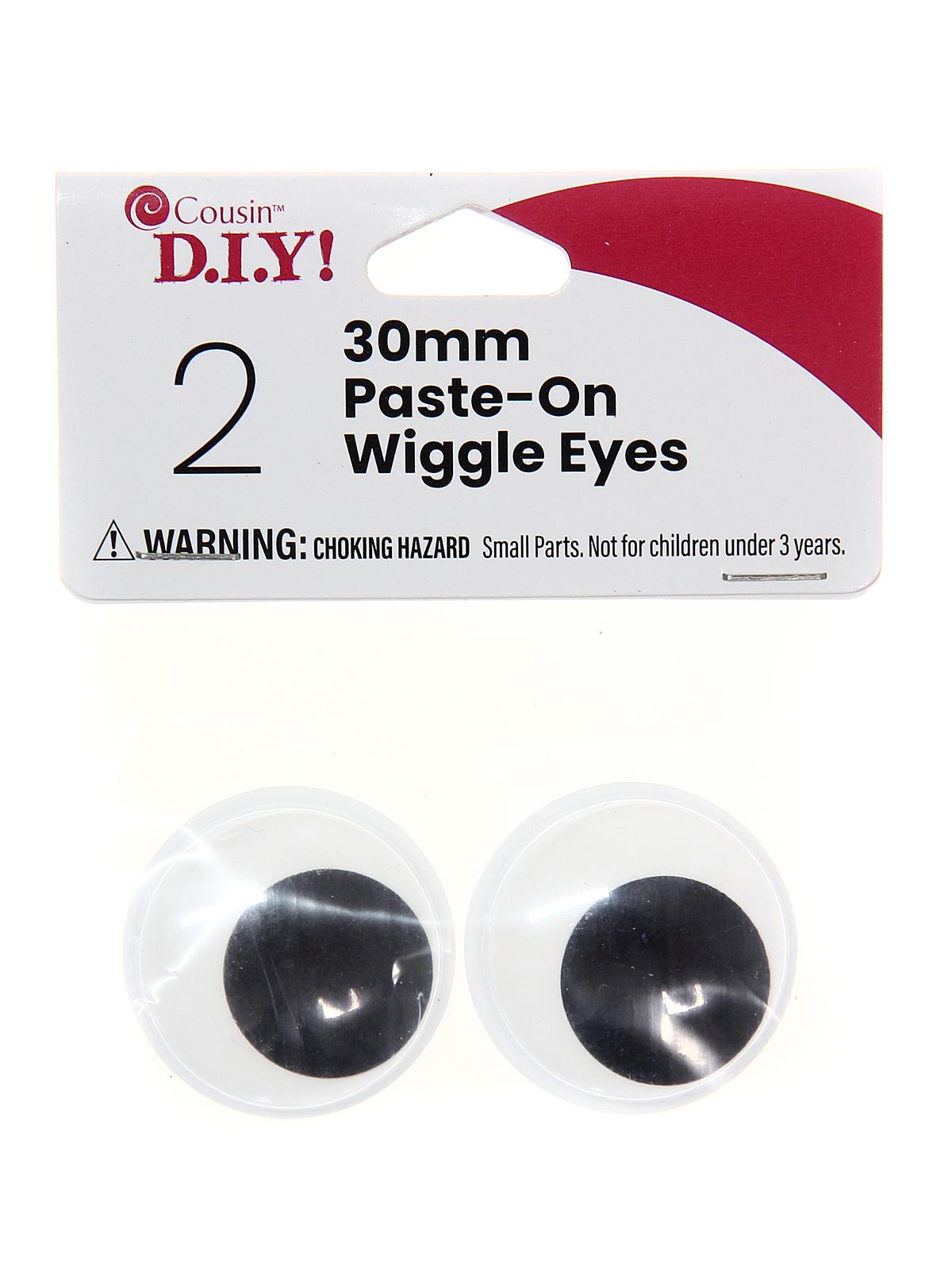 Wiggle Eyes 30 mm pack of 2