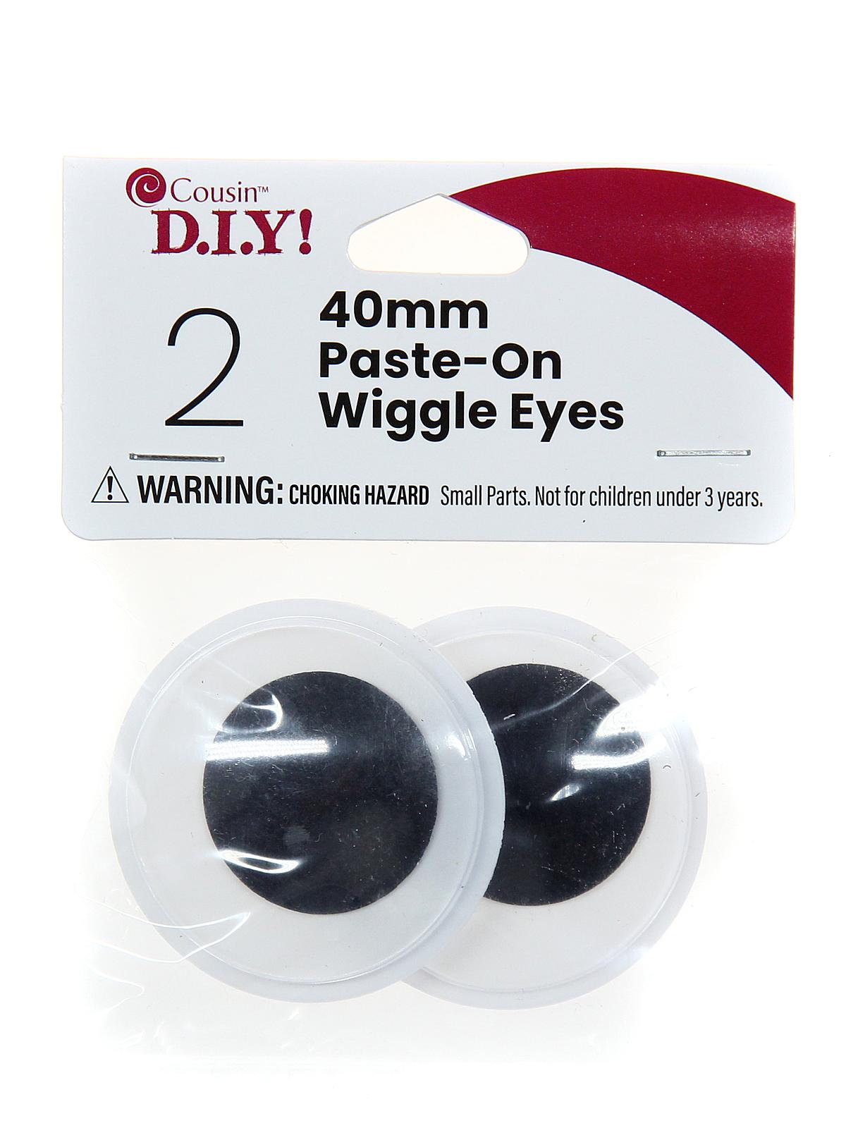 Wiggle Eyes 40 mm pack of 2