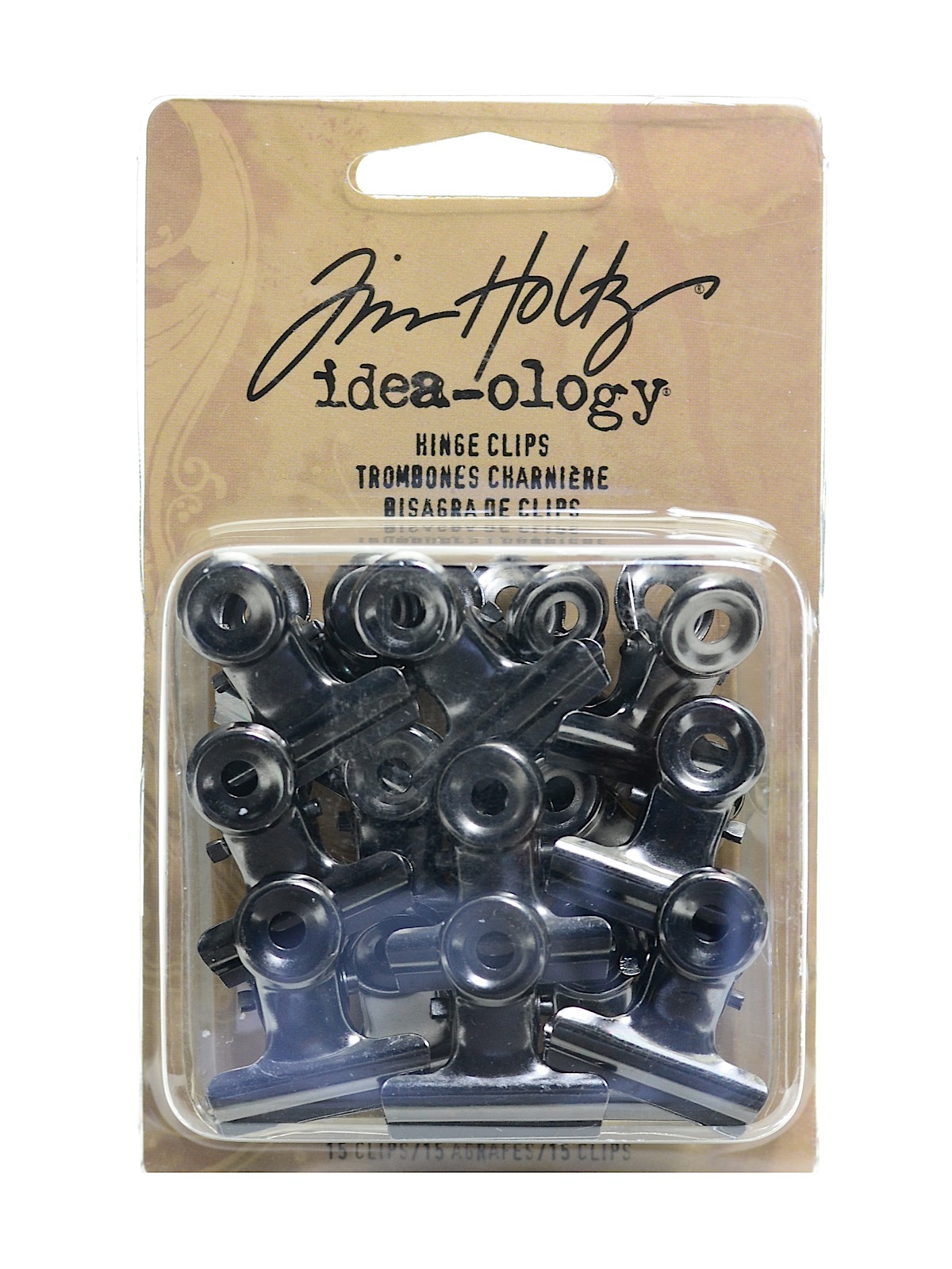 Idea-ology Fasteners Pack Of 15 Hinge Clips