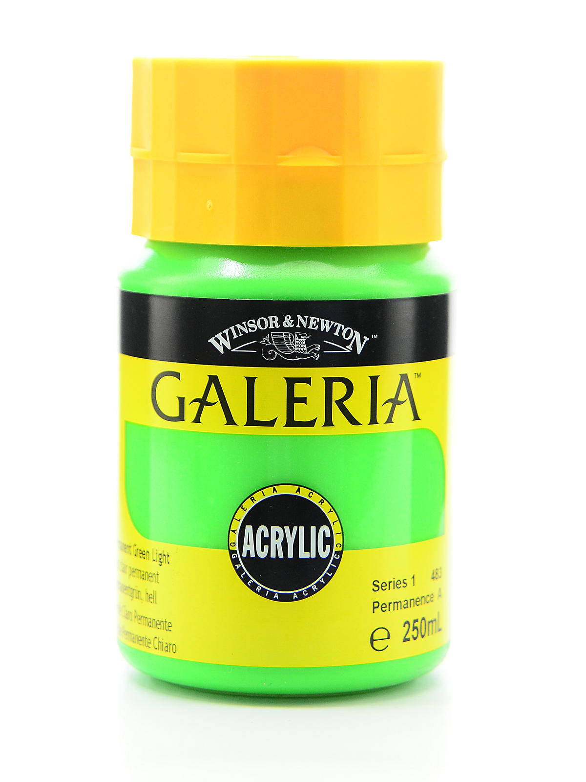 Galeria Flow Formula Acrylic Colours permanent green light 250 ml 483