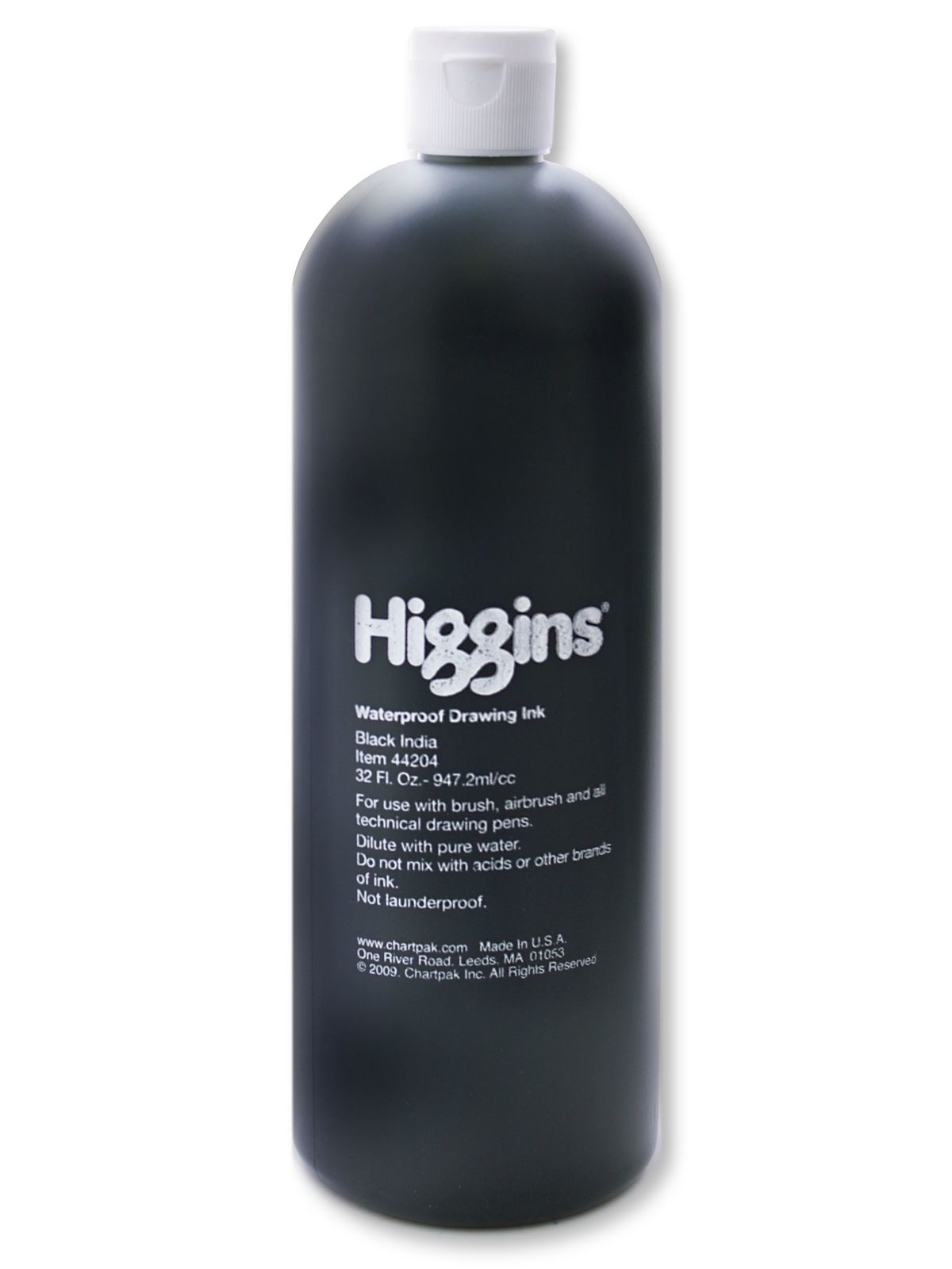 Waterproof Black India Ink 32 oz.