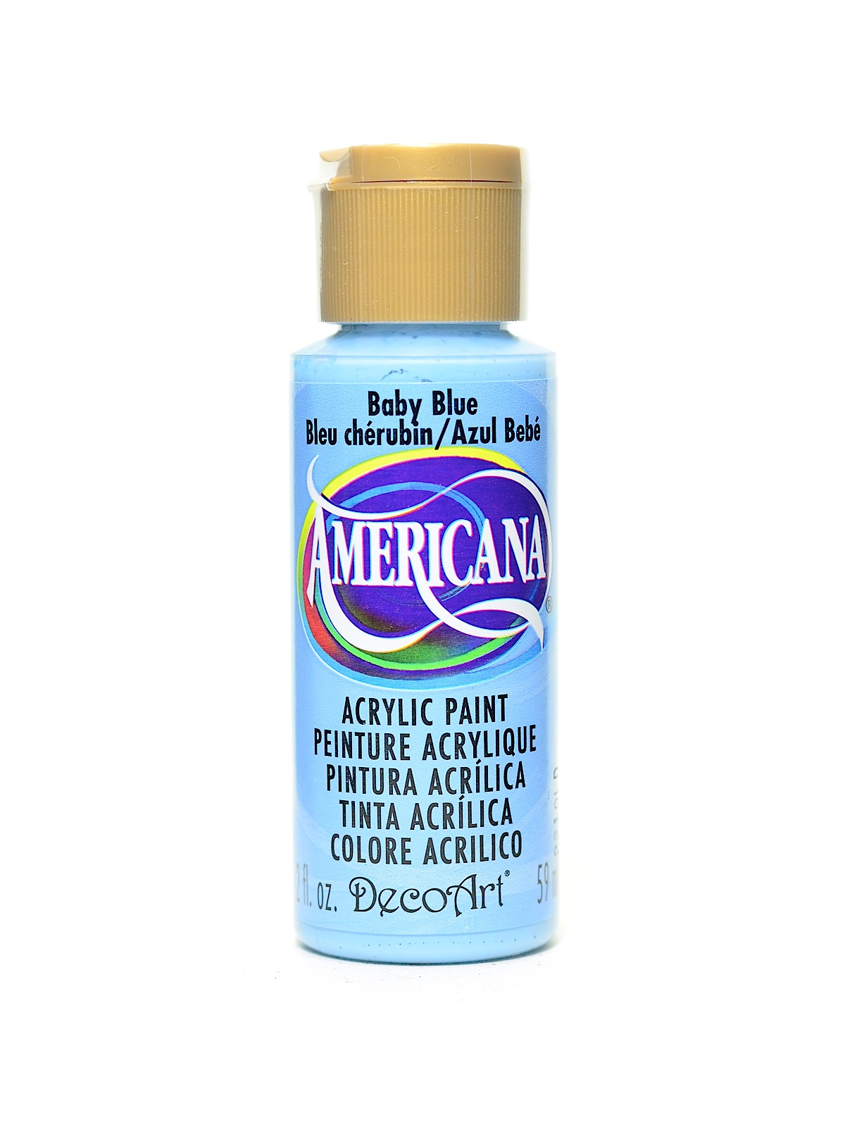 Americana Acrylic Paints baby blue 2 oz.