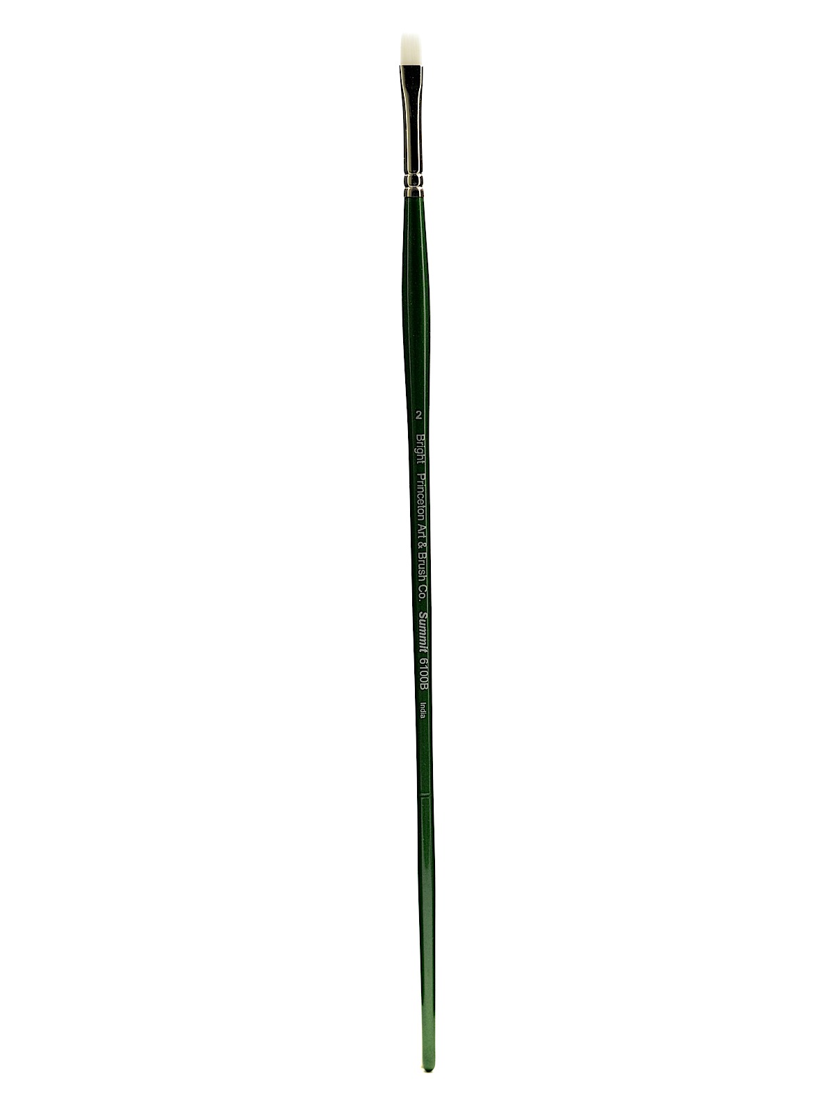 Series 6100 Summit White Synthetic Long Handle Brushes 2 bright