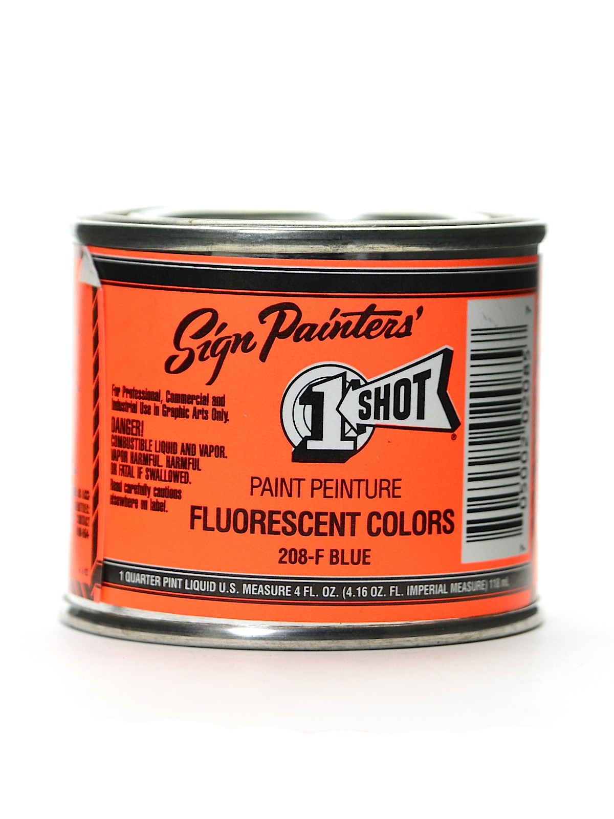 Fluorescent Bulletin Color blue 4 oz.