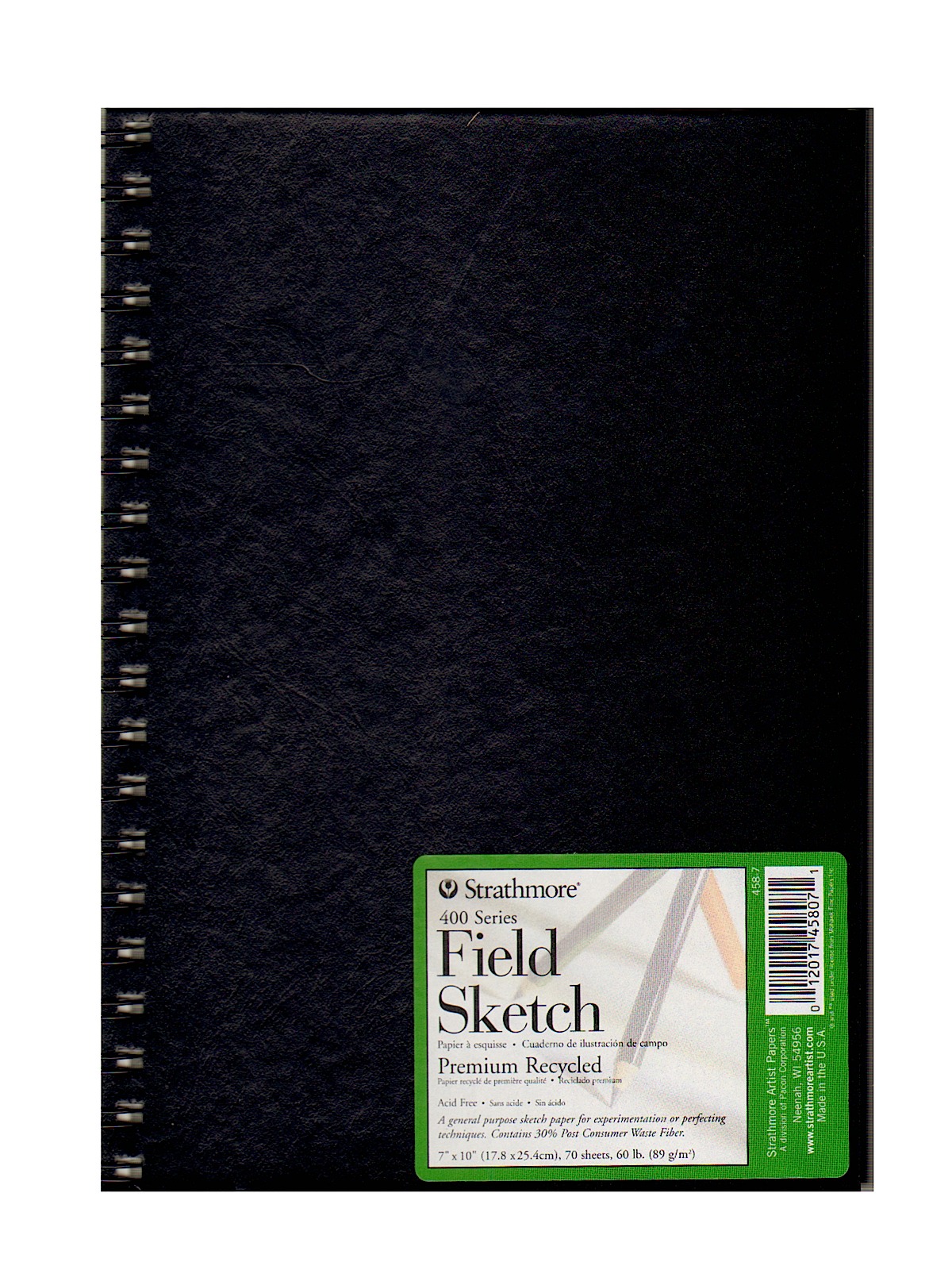 Hardcover Recycled Field Sketch Books 10 In. X 7 In.