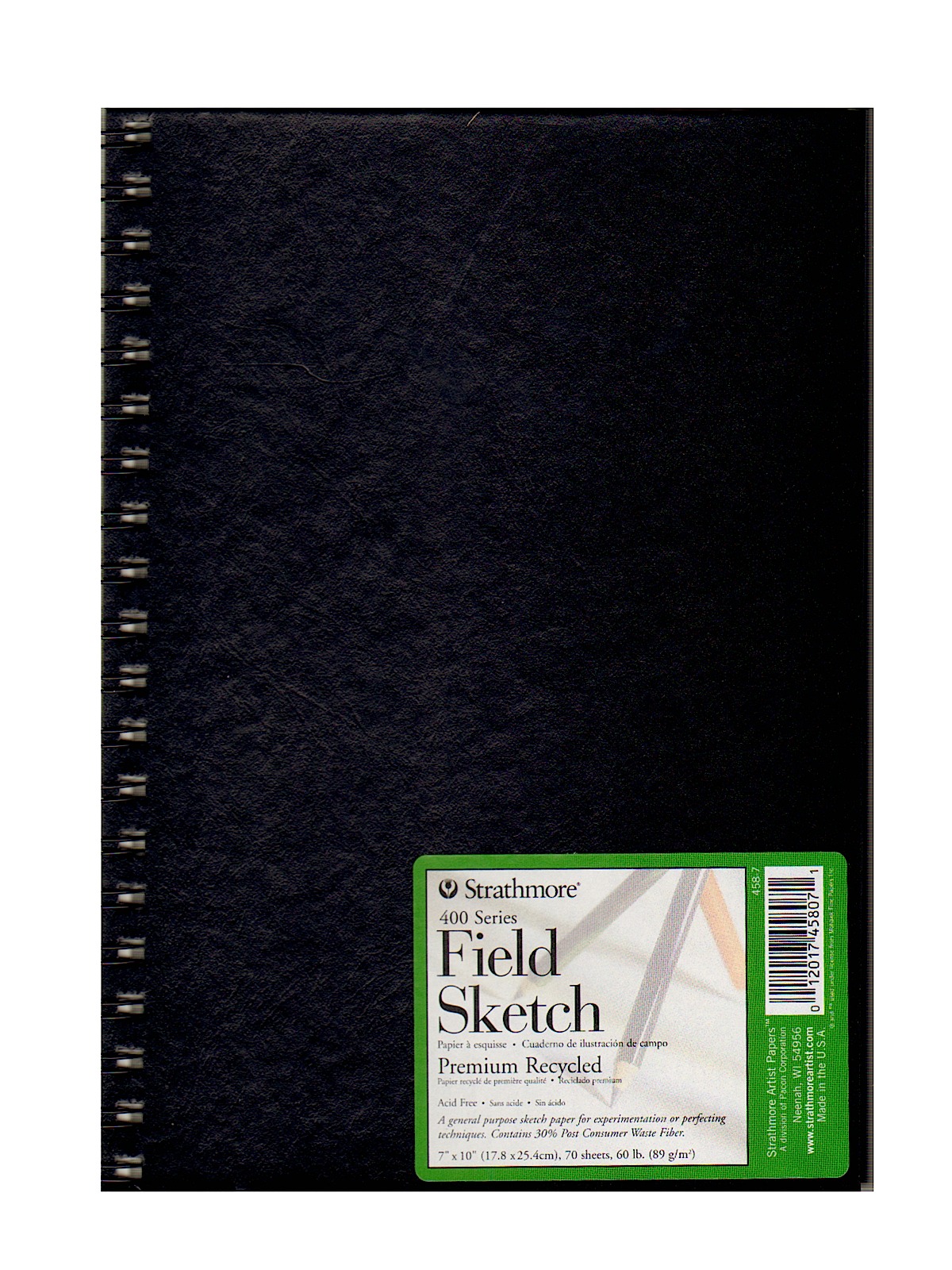 Hardcover Recycled Field Sketch Books 10 in. x 7 in.