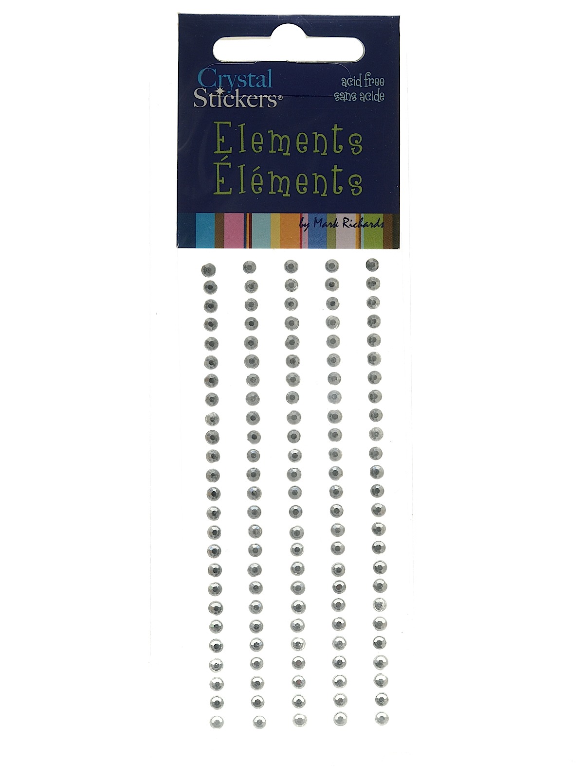 Crystal Stickers Elements clear 3 mm