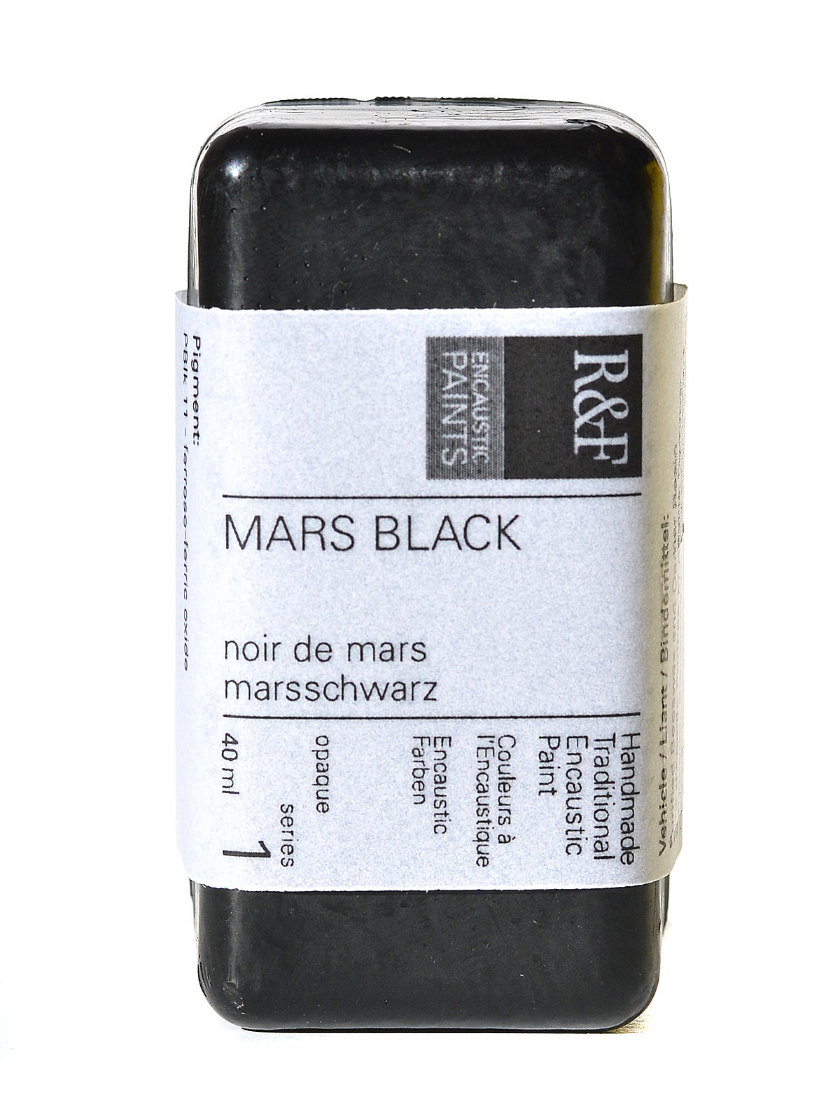 Encaustic Paint mars black 40 ml