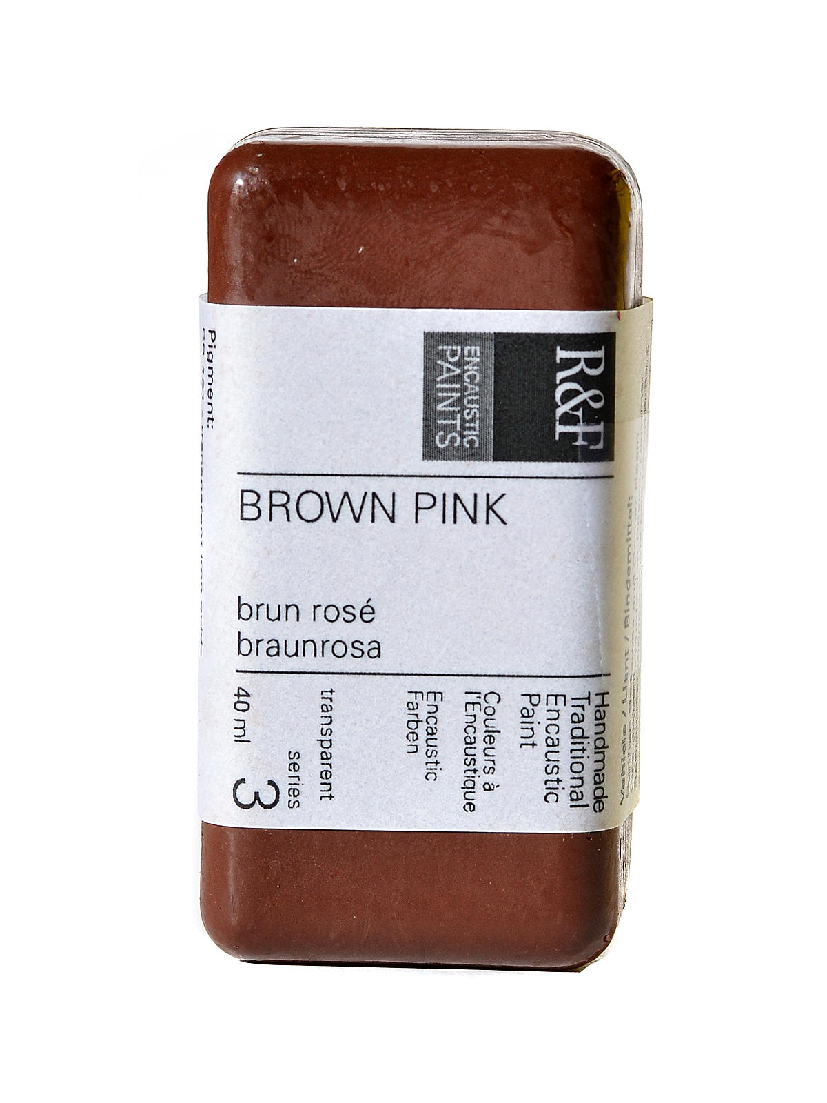 Encaustic Paint brown pink 40 ml