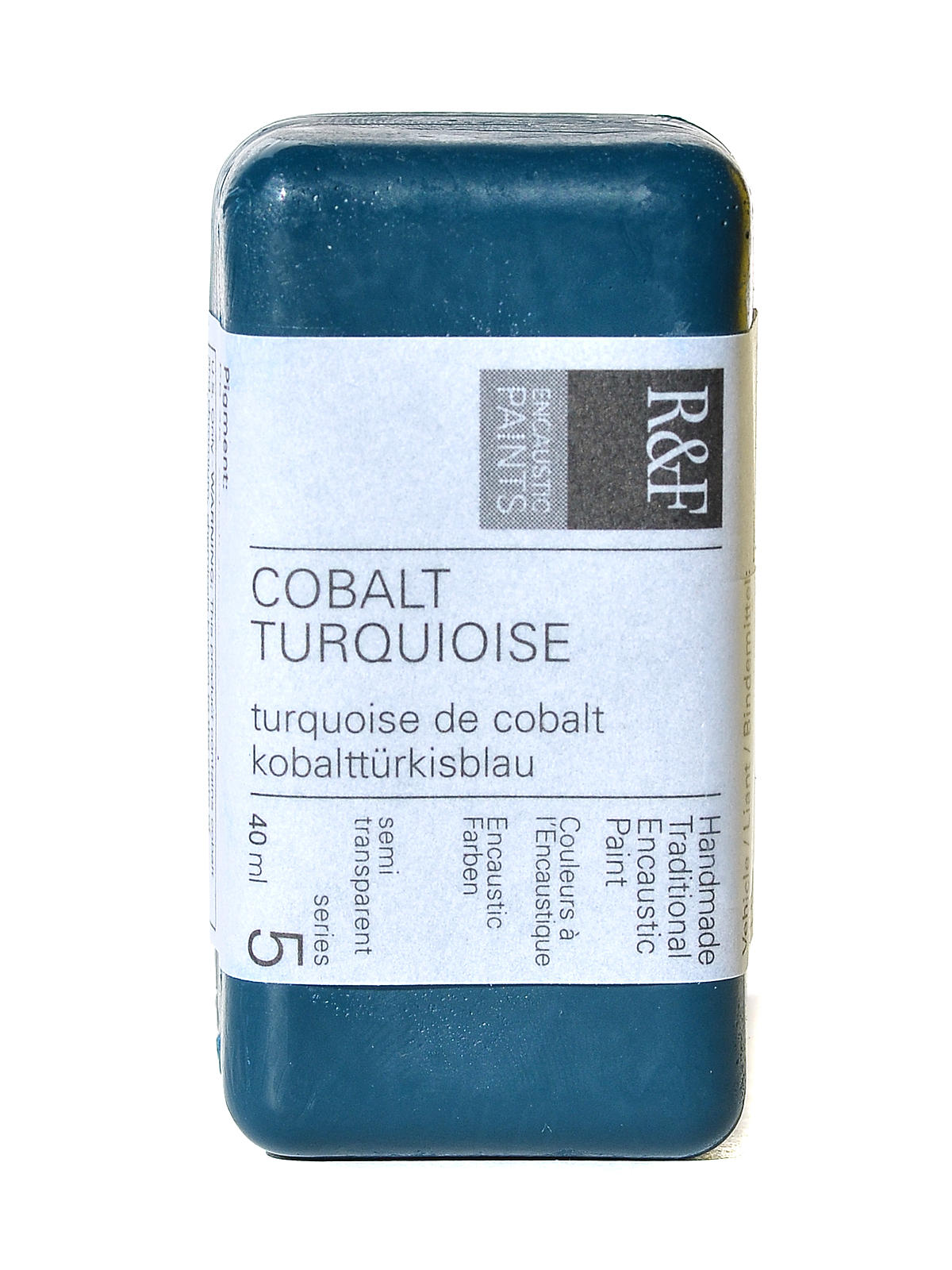 Encaustic Paint cobalt turquoise 40 ml