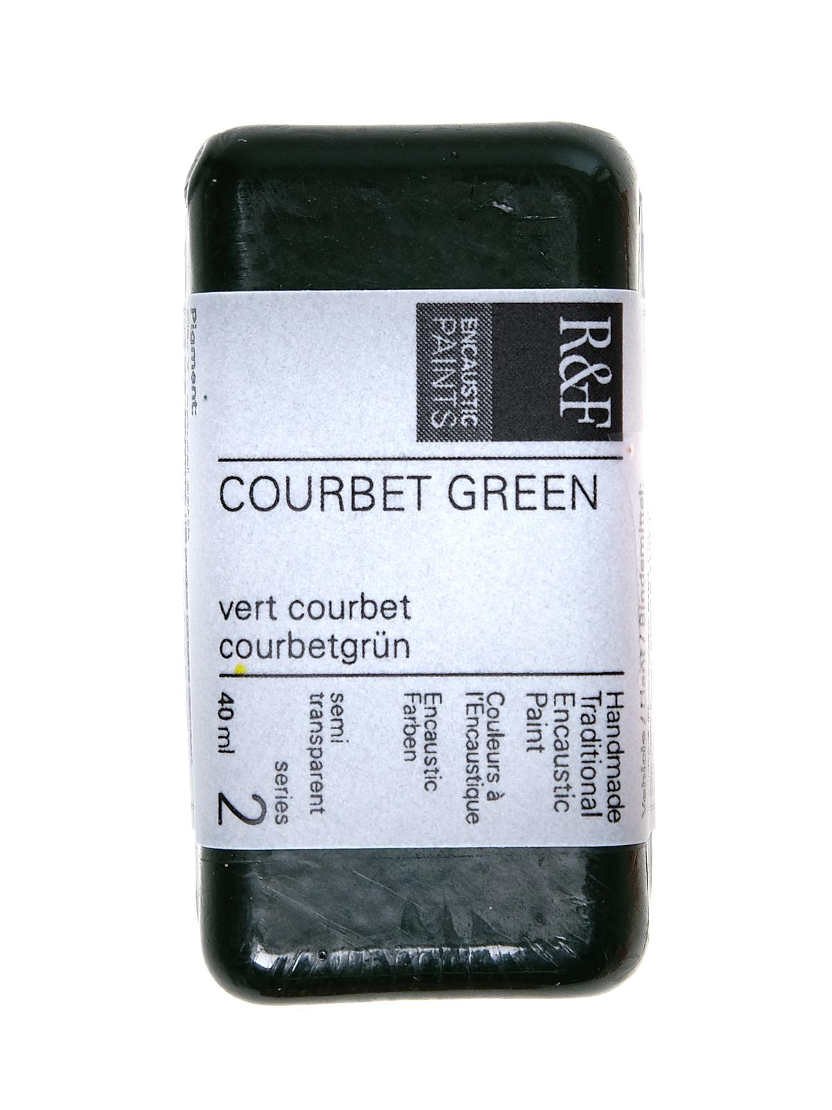 Encaustic Paint Courbet Green 40 Ml