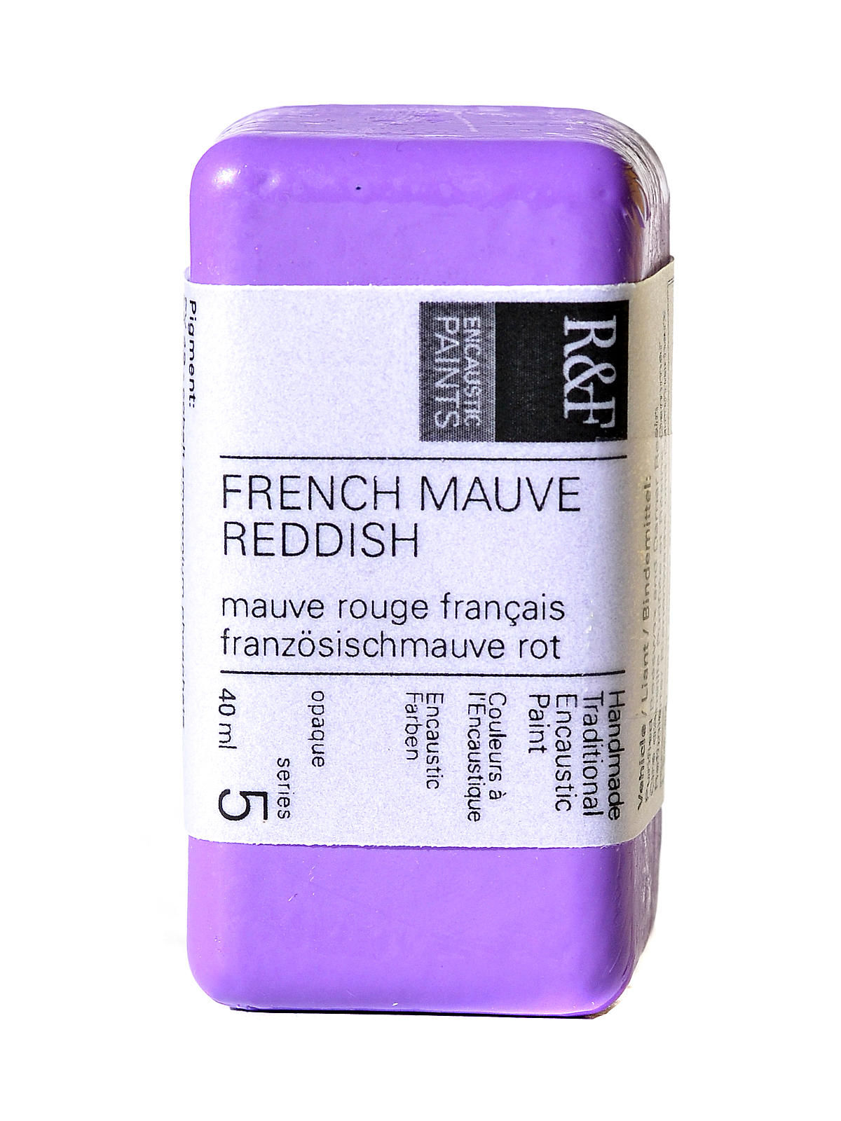 Encaustic Paint French Mauve Reddish 40 Ml