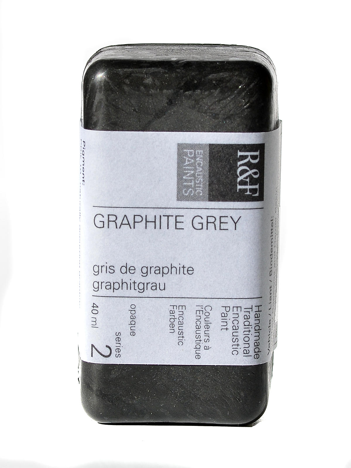 Encaustic Paint Graphite Grey 40 Ml