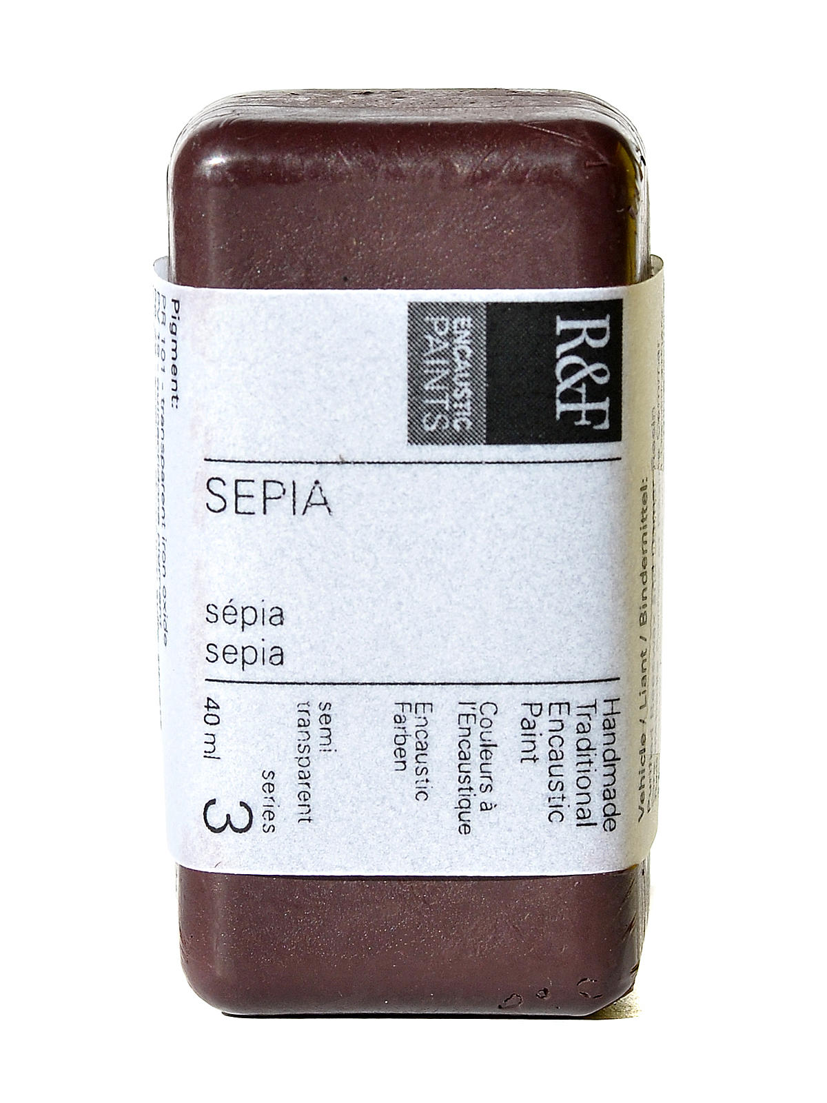 Encaustic Paint sepia 40 ml