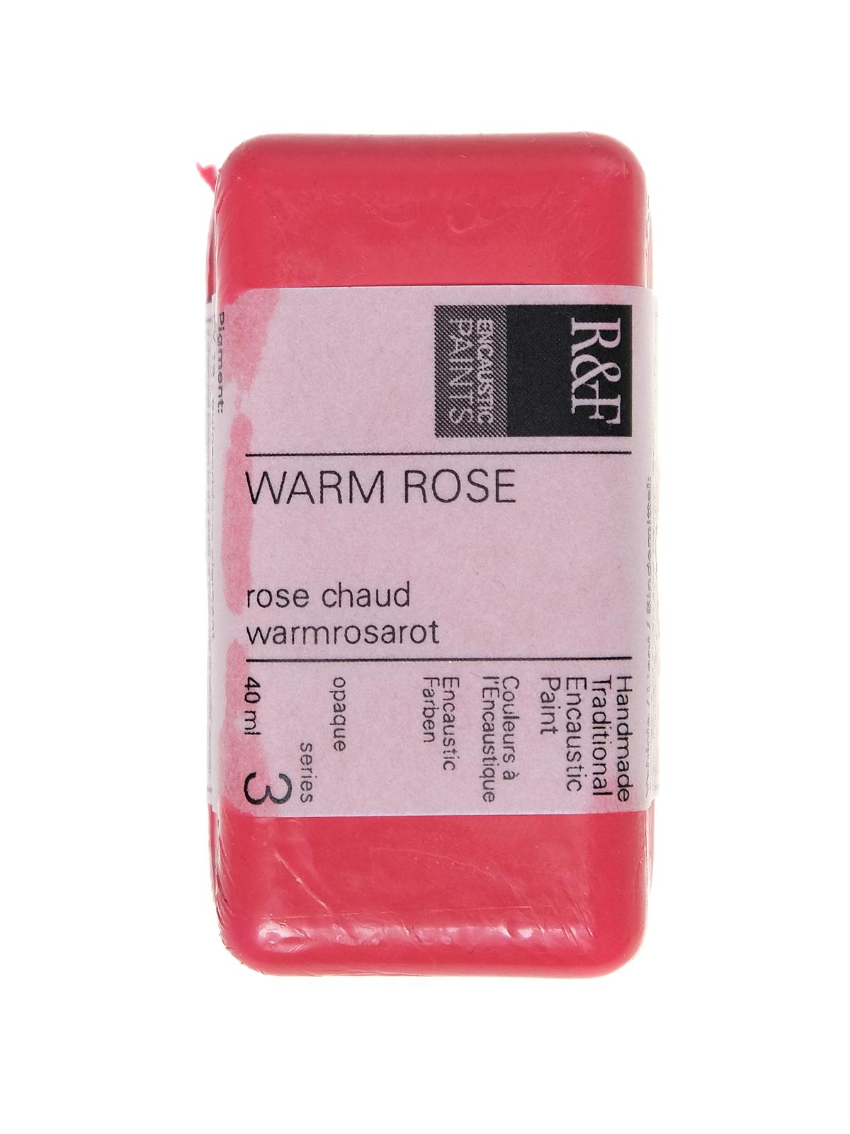 Encaustic Paint warm rose 40 ml